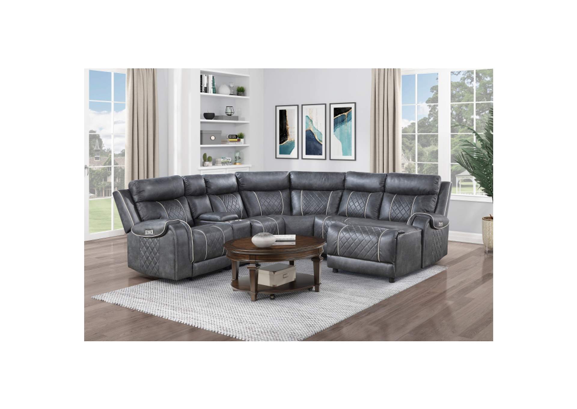 Console with Receptacles,Homelegance