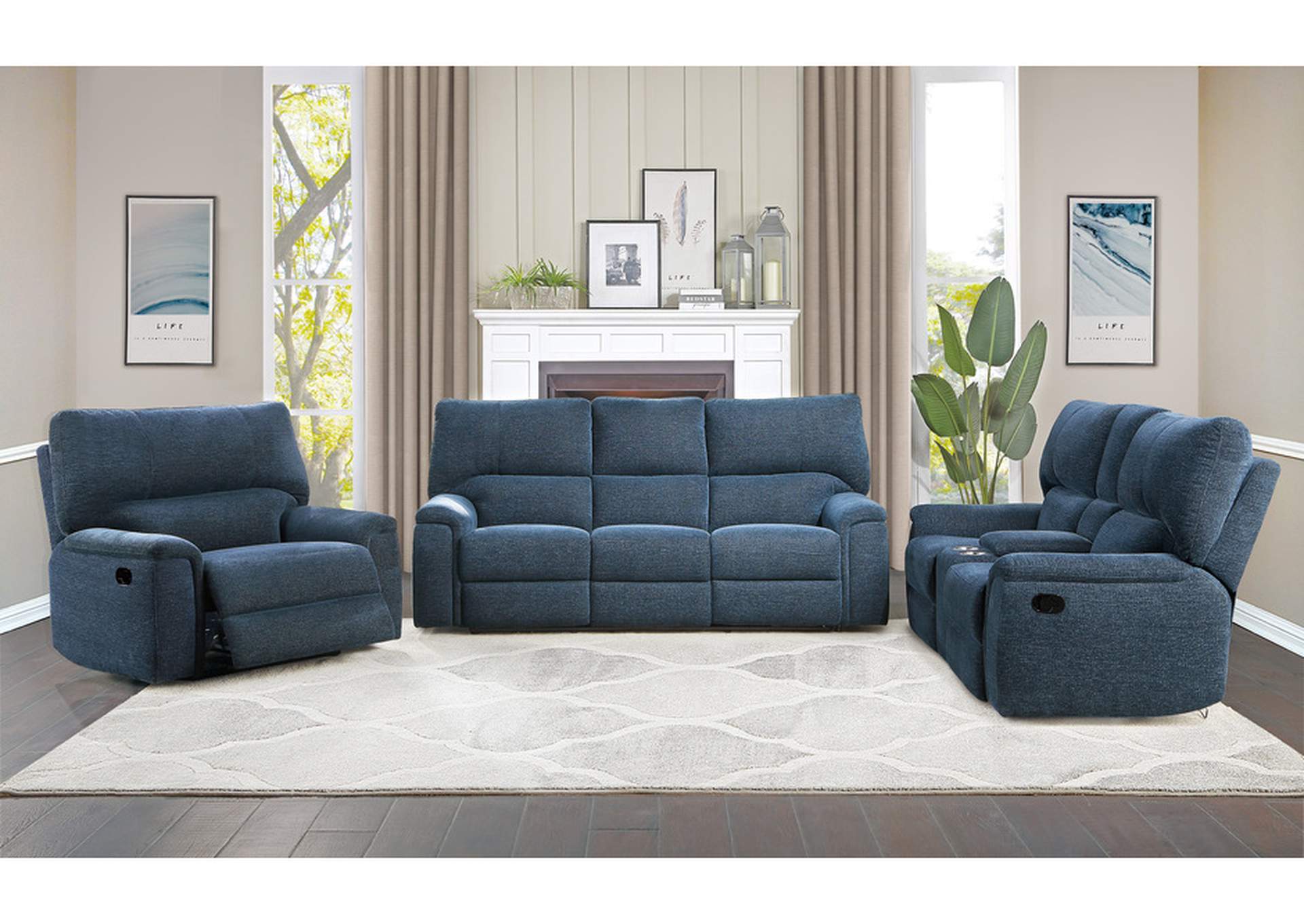 Dickinson 9413In Living Room Sofa Set,Homelegance