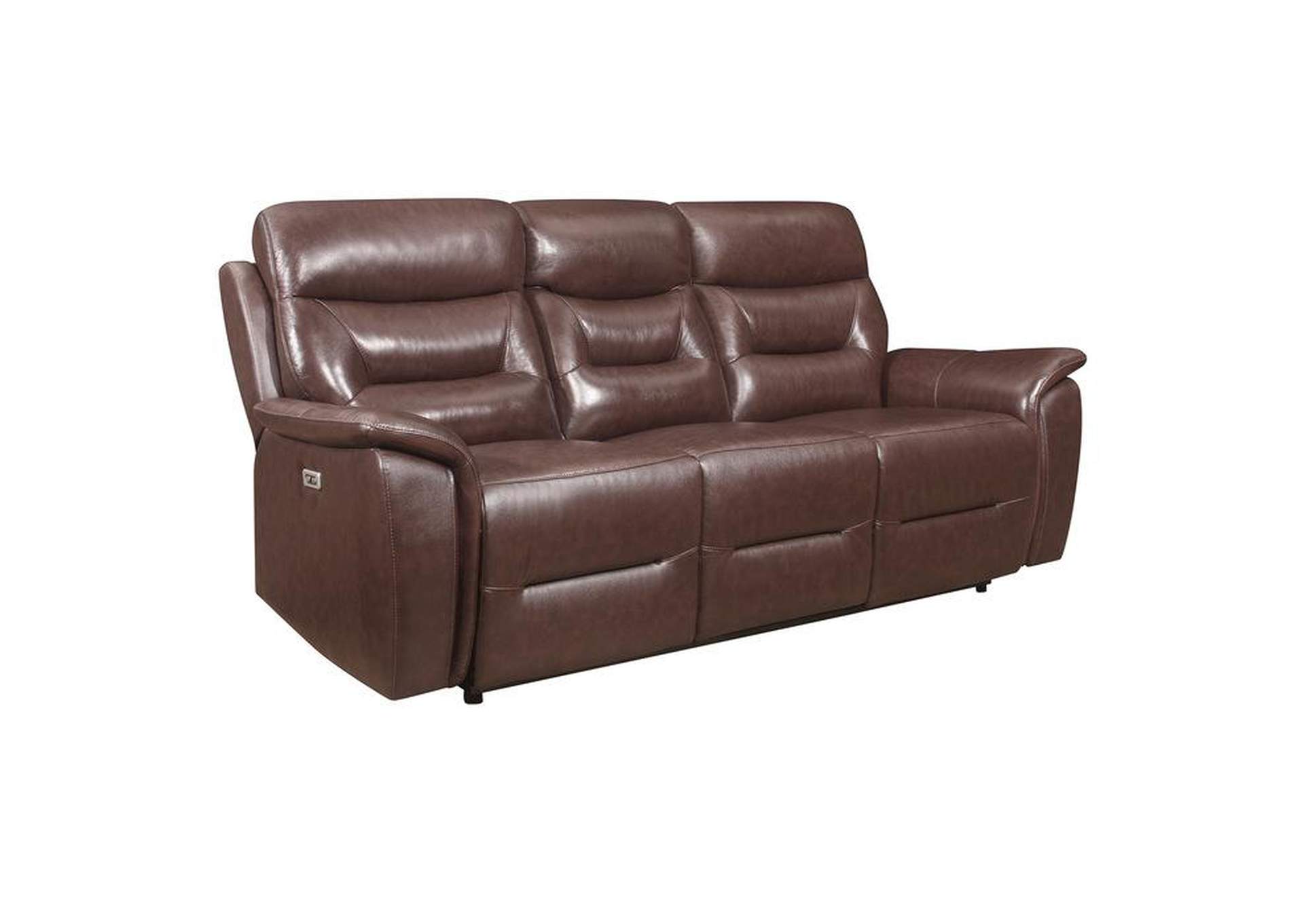 Armando Power Double Reclining Sofa With Power Headrests And Usb Ports,Homelegance