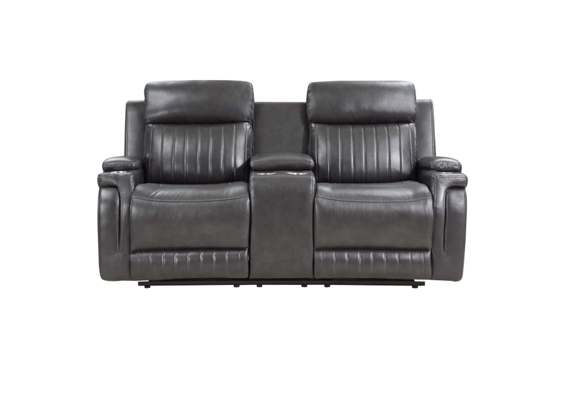 Double Reclining Love Seat with Center Console,Homelegance