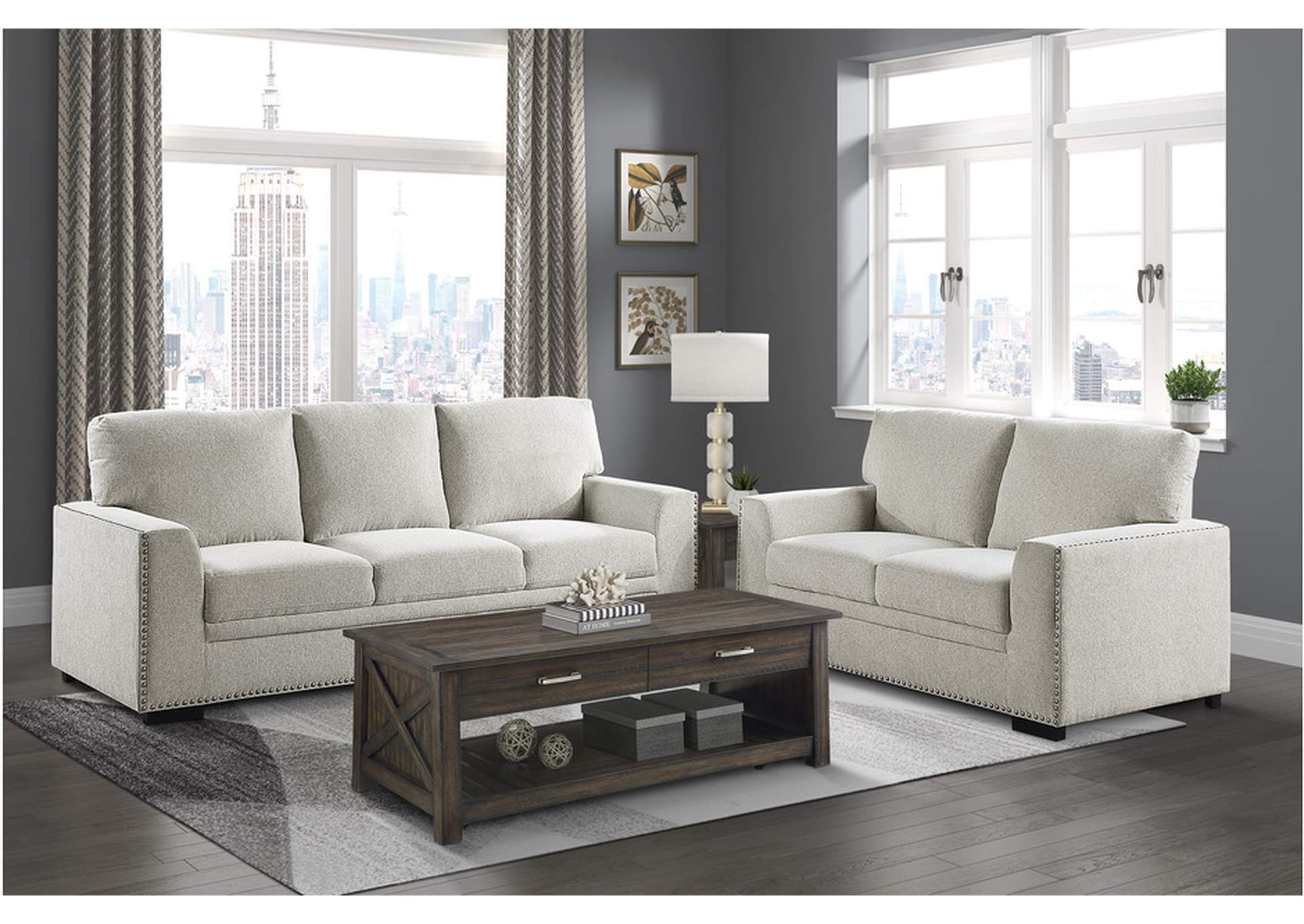 Morelia 9468Be Living Room Sofa Set,Homelegance