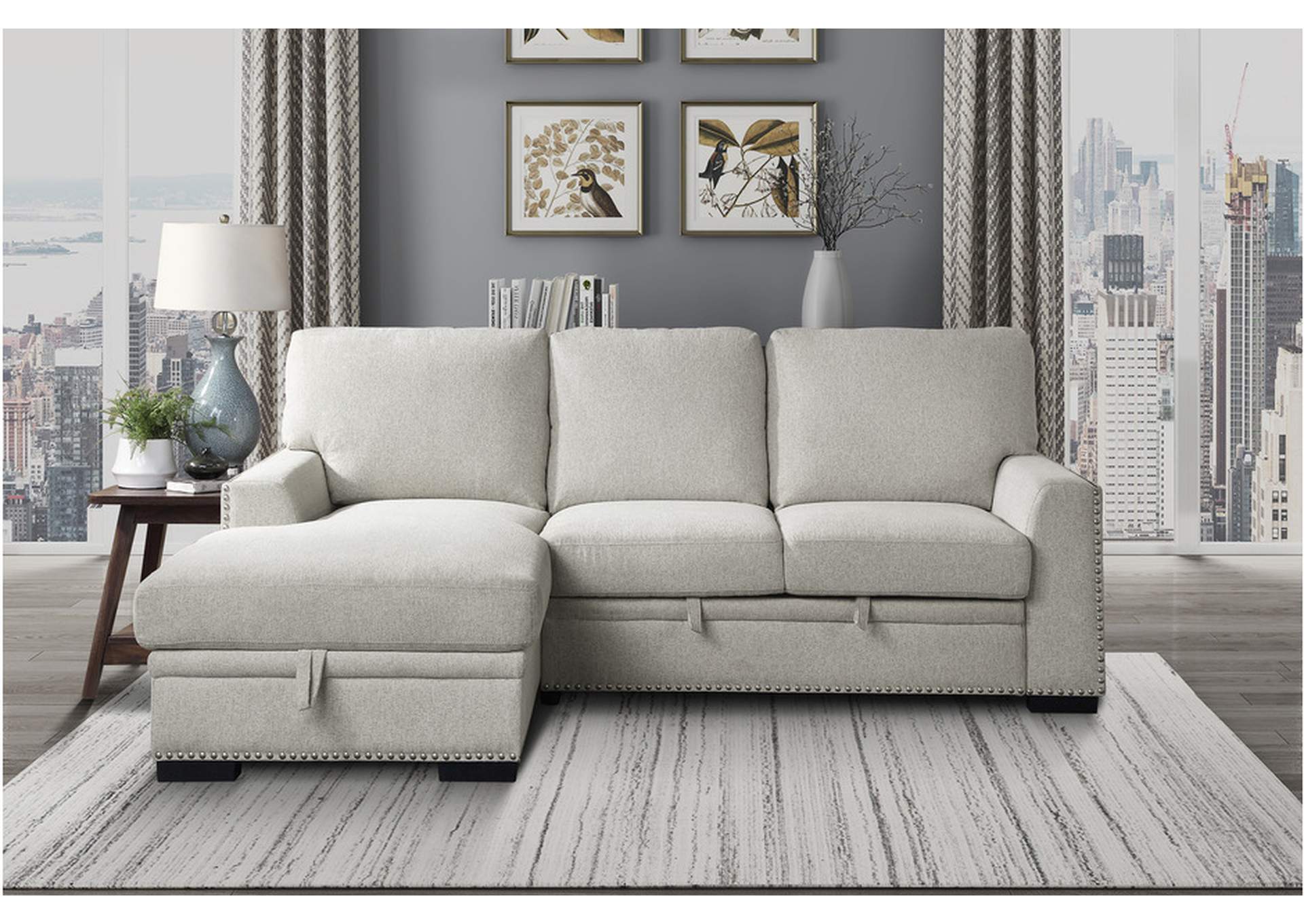 Morelia 9468Be-Sc Living Room Sofa Set,Homelegance
