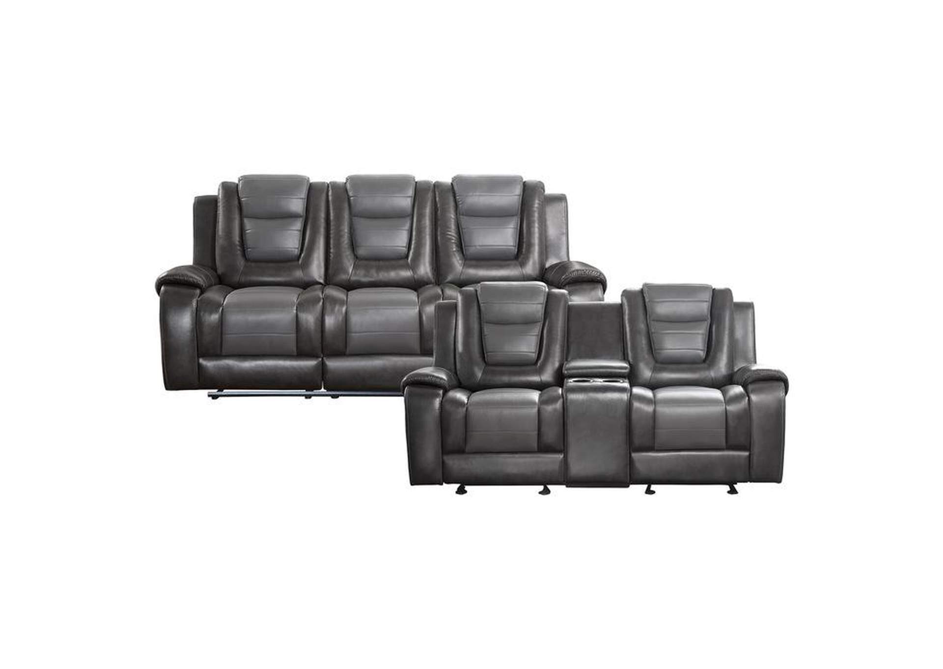 Briscoe 2 Piece Sofa Set,Homelegance