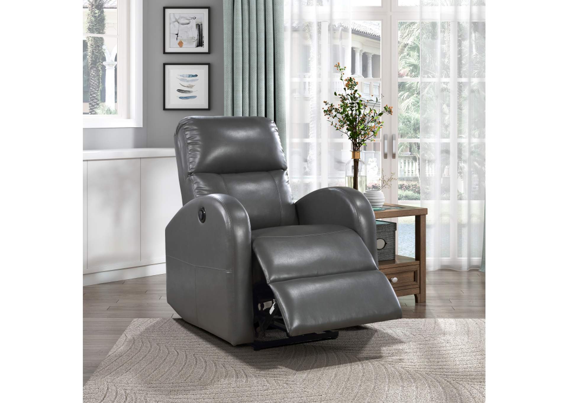 Wiley Power Reclining Chair,Homelegance