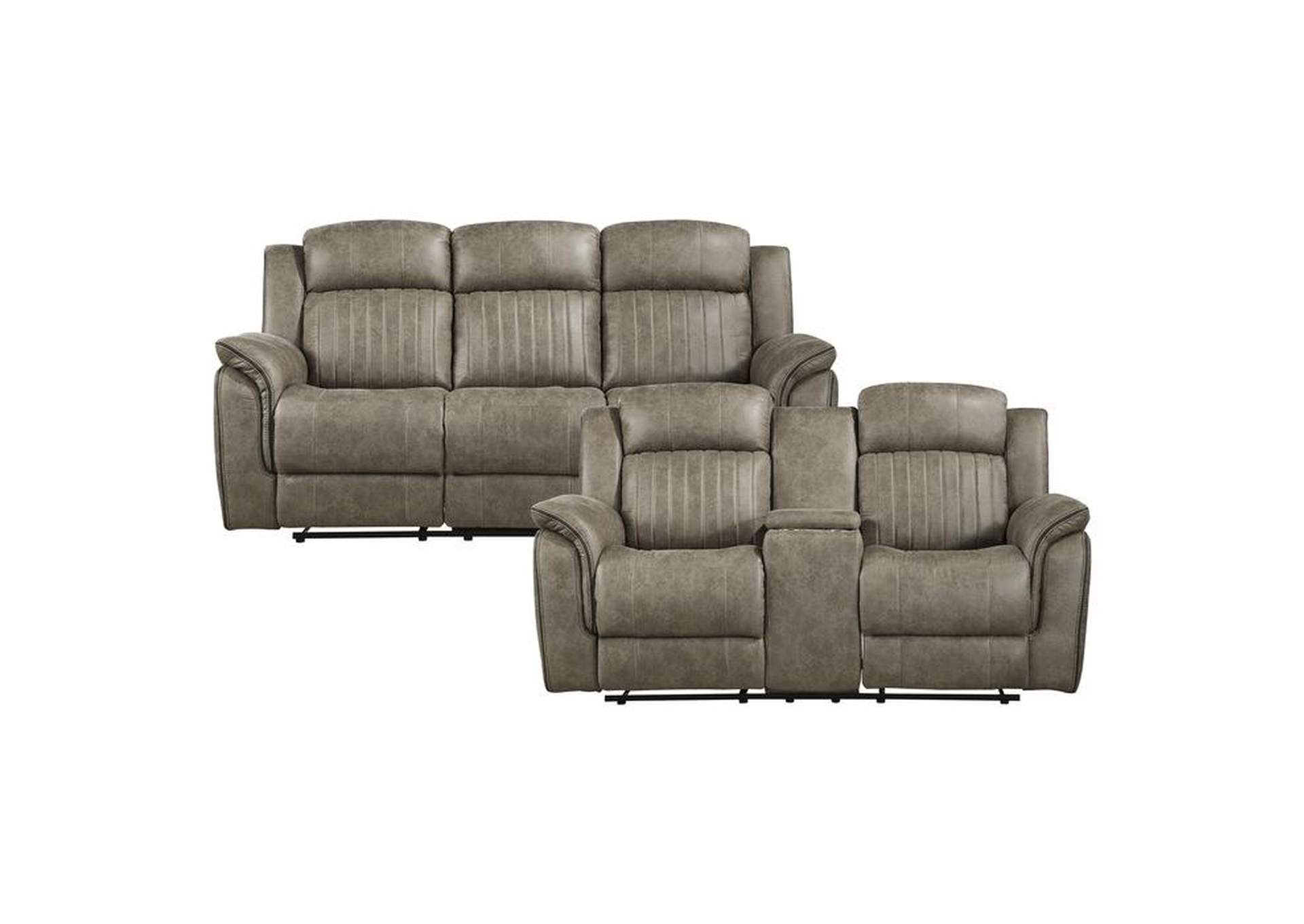 Centeroak 2 Piece Sofa Set,Homelegance