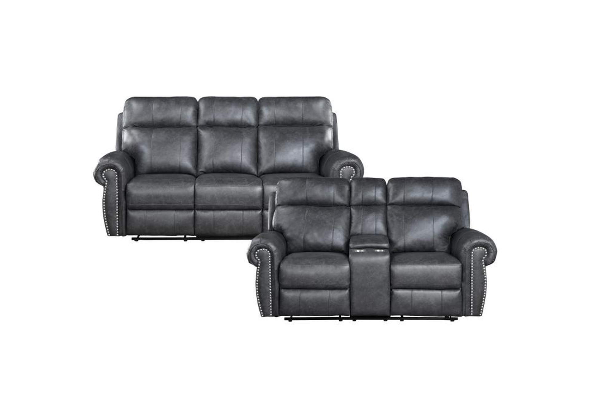 Granville 2 Piece Sofa Set,Homelegance