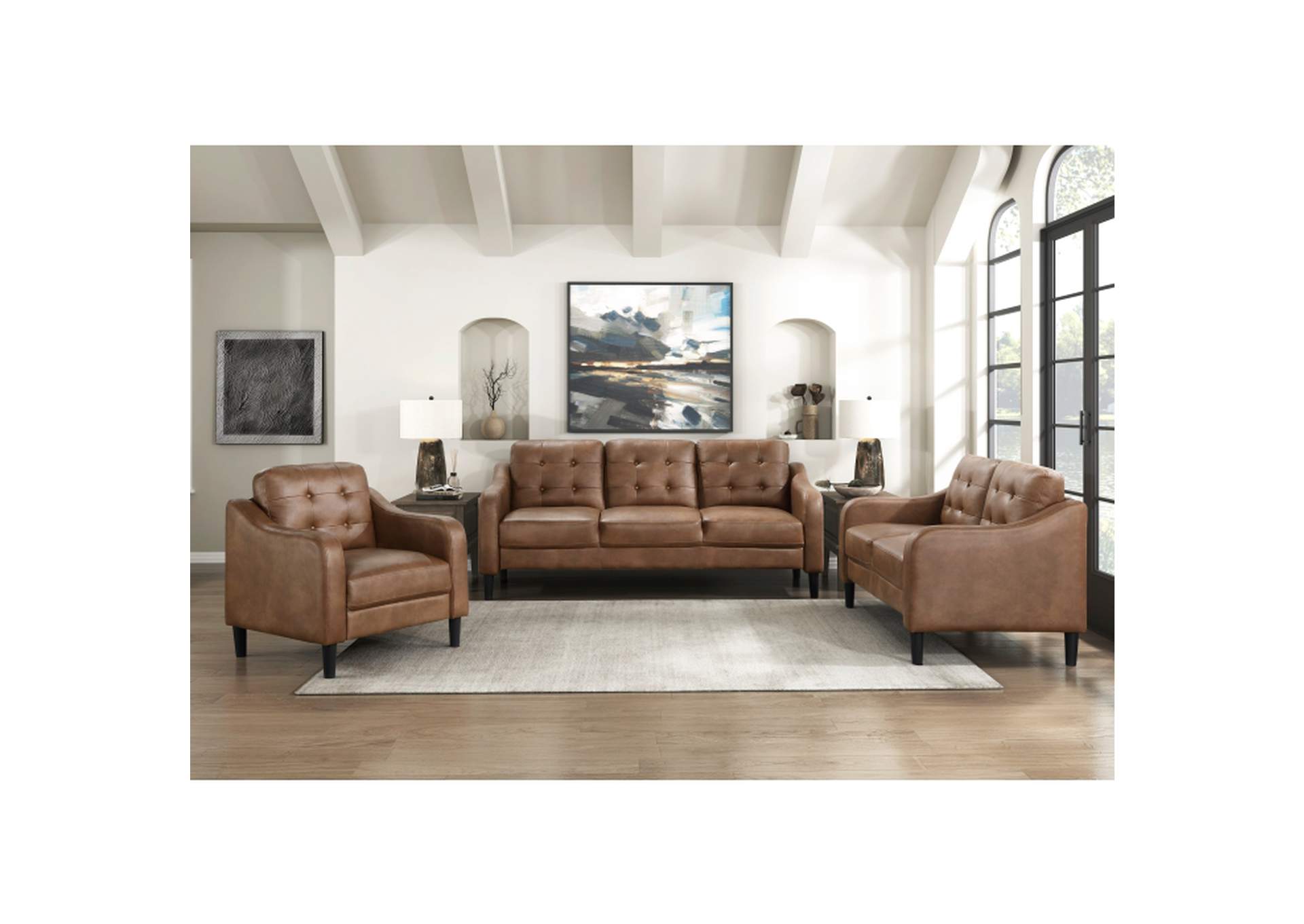 Mallory Love seat,Homelegance