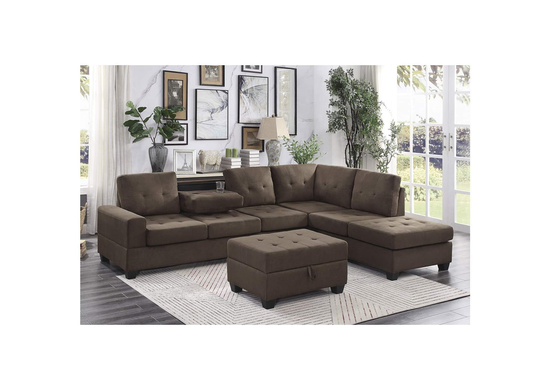 Maston 9507Chc Living Room Sofa Set,Homelegance