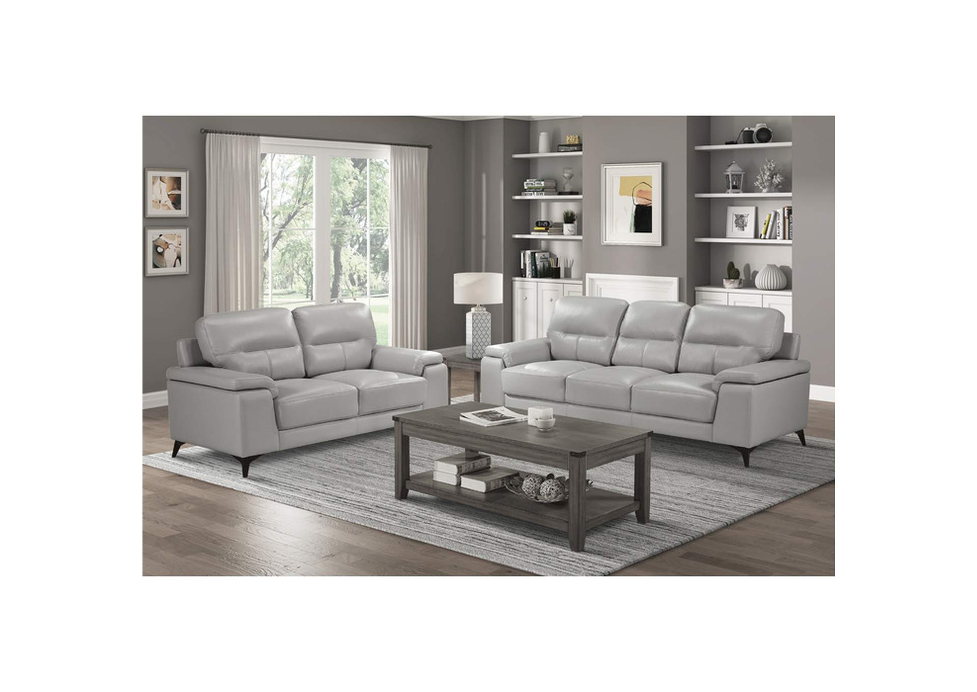 Mischa 9514Sve Living Room Sofa Set,Homelegance