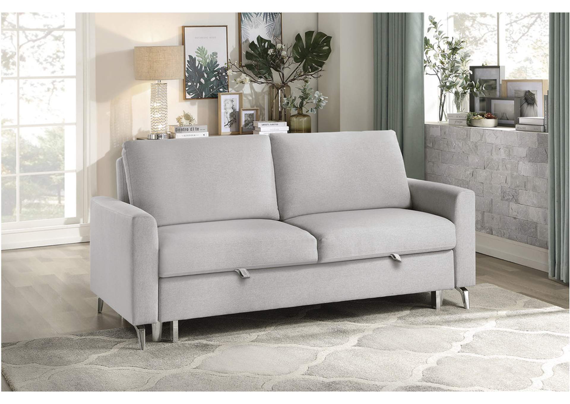 Price 9525Gry Living Room Sofa Set,Homelegance