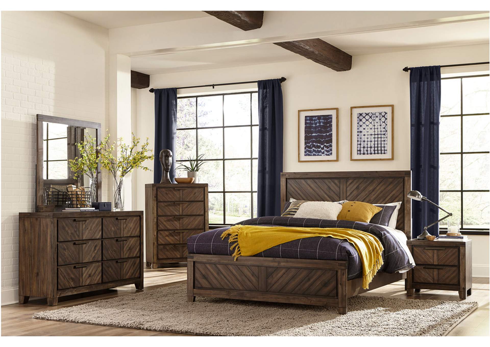 Parnell 1648 Bedroom Set,Homelegance
