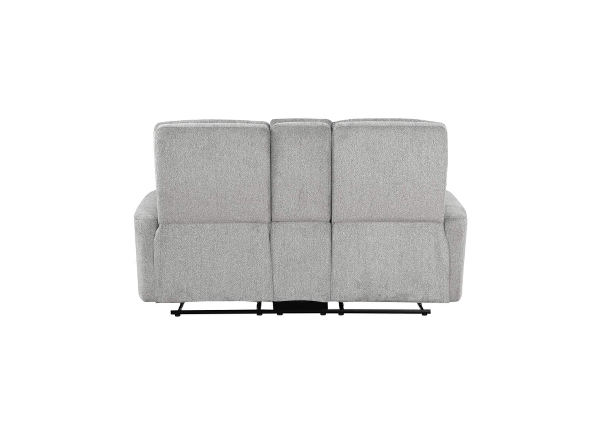 Double Reclining Love Seat with Center Console,Homelegance