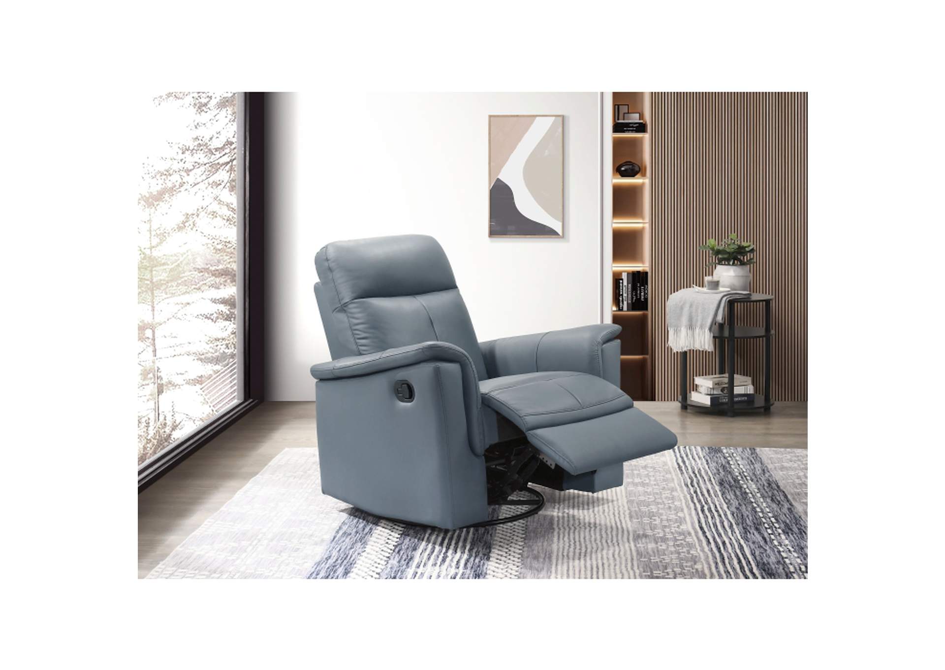 Swivel Glider Reclining Chair,Homelegance