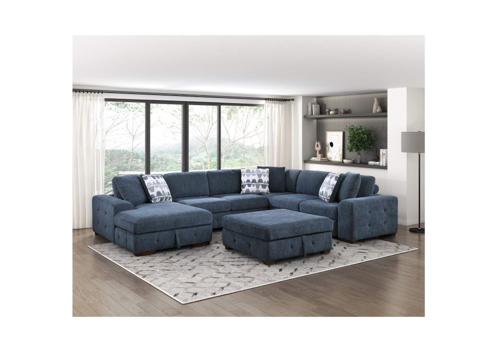 Storage Ottoman,Homelegance