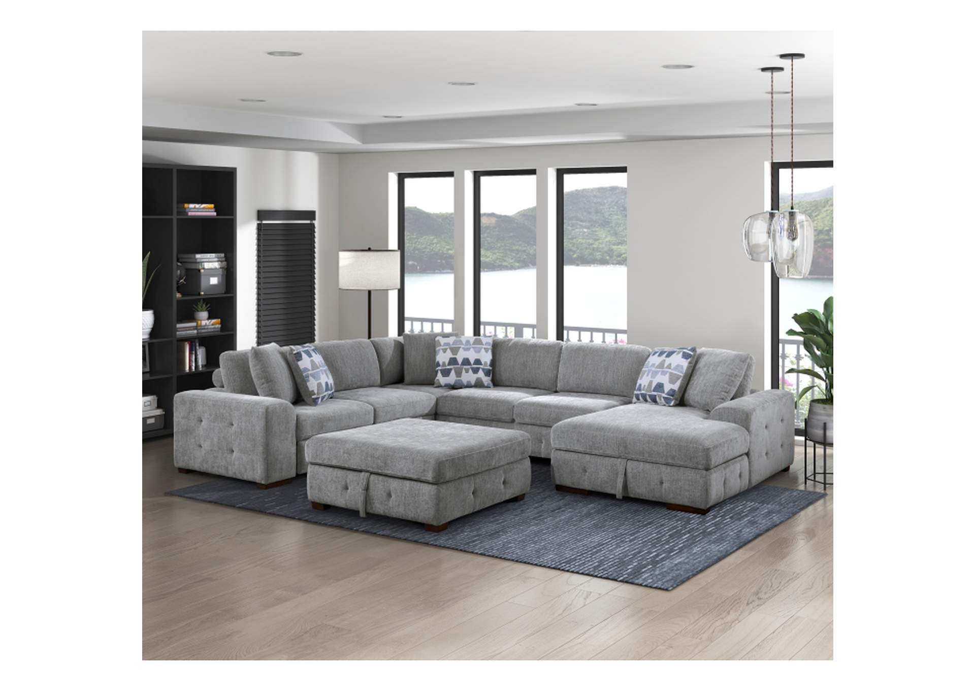 Storage Ottoman,Homelegance