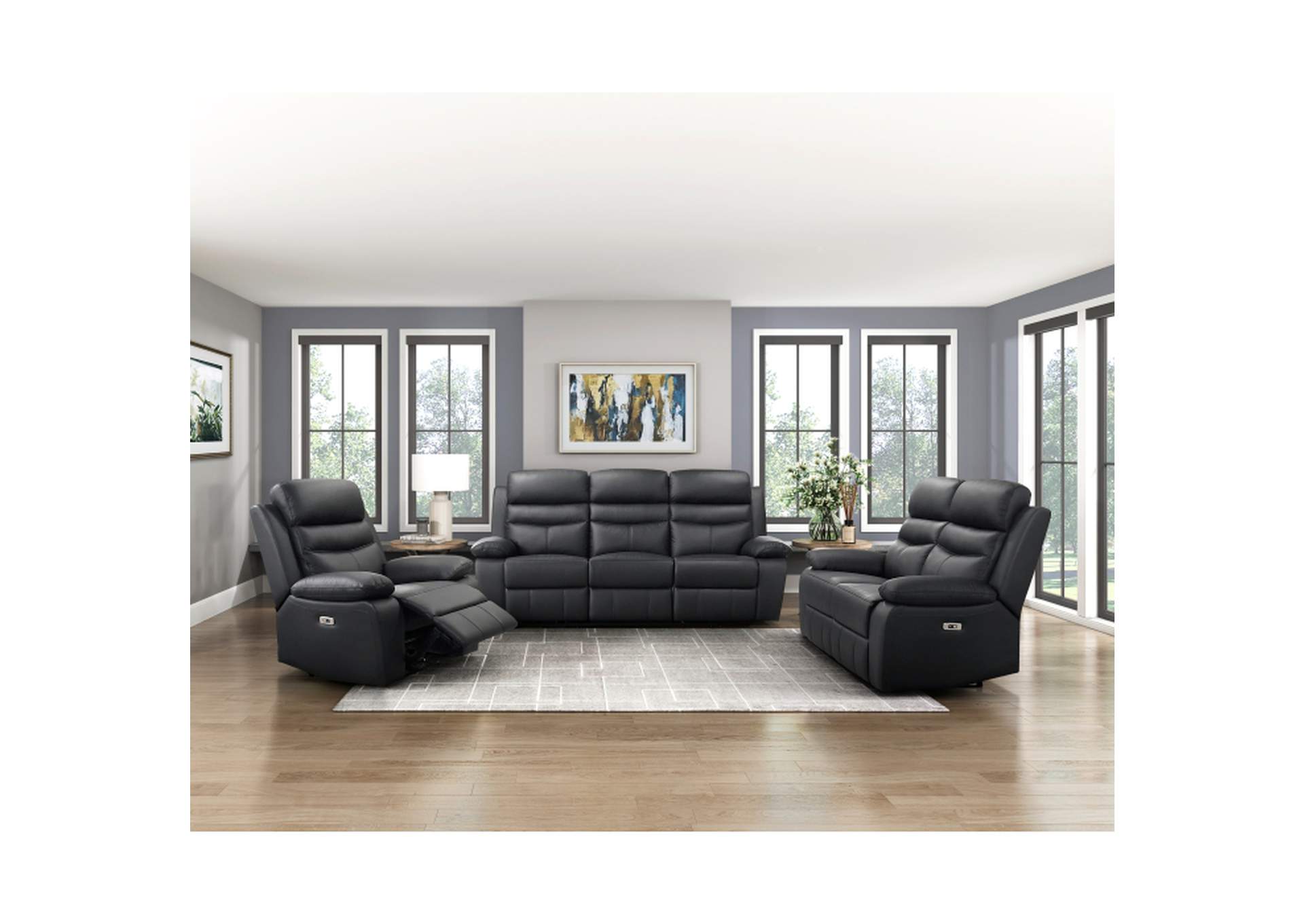 Power Double Reclining Love Seat,Homelegance