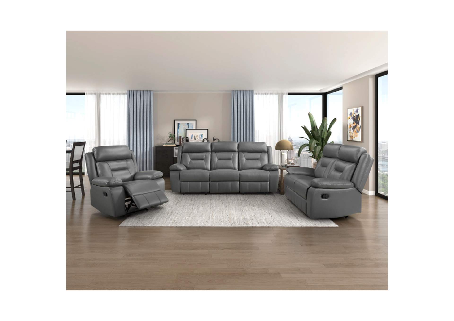 Double Reclining Sofa,Homelegance