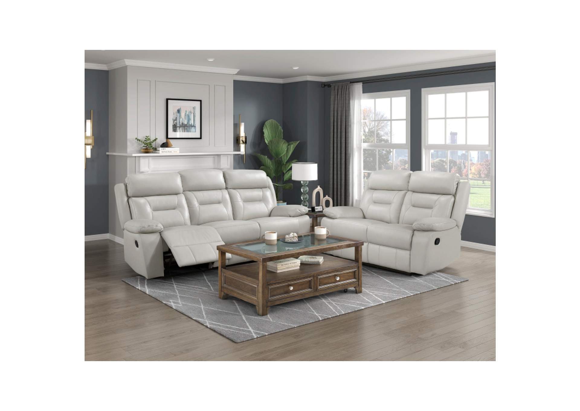 Double Reclining Love Seat,Homelegance