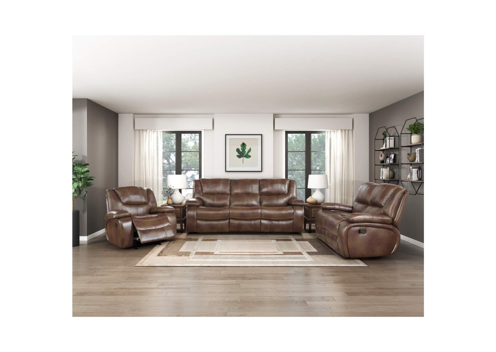 Double Reclining Sofa,Homelegance