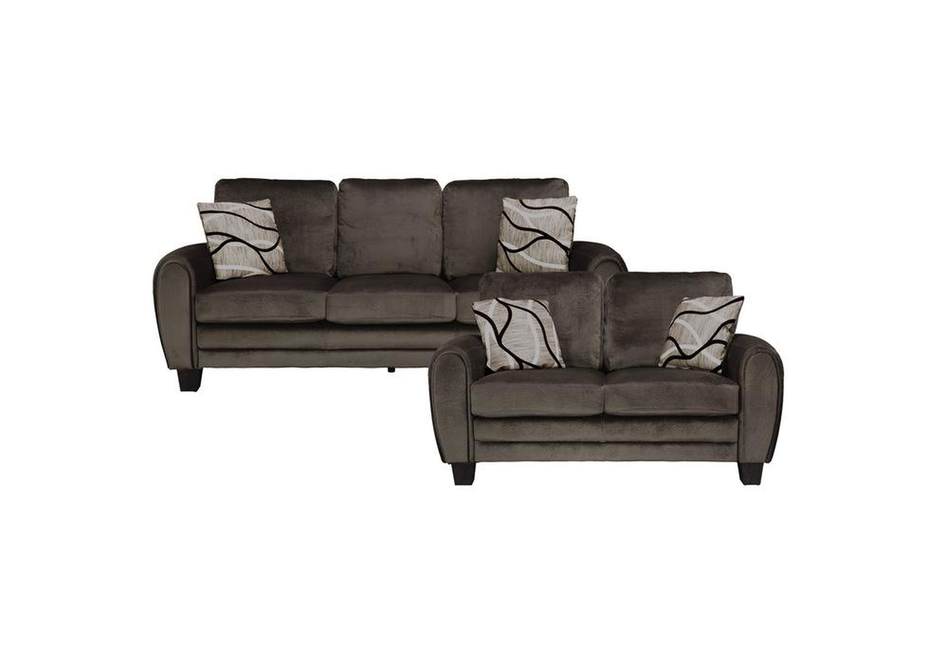 Rubin 2 Piece Sofa Set,Homelegance