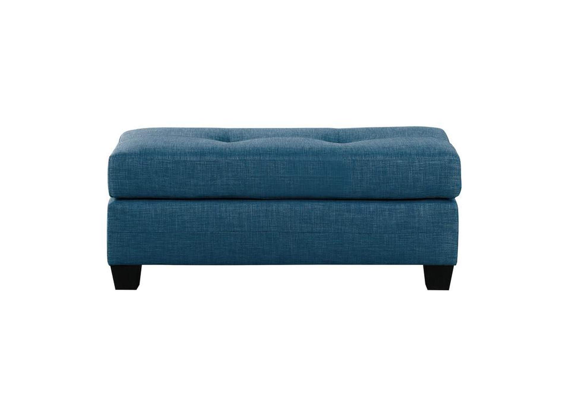 Phelps 2-Piece Reversible Sofa Chaise With Ottoman,Homelegance