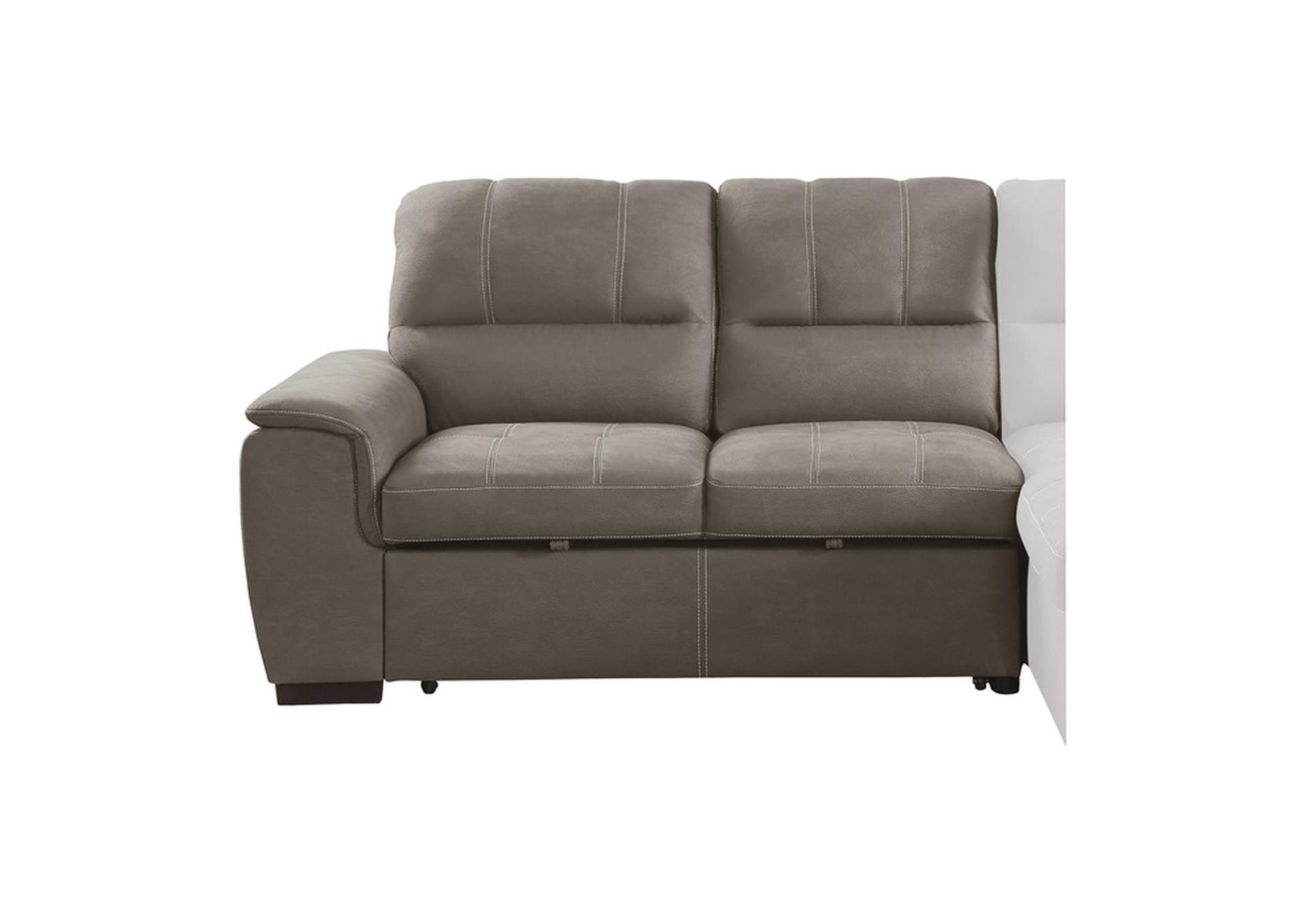 Right Side Chaise With Hidden Storage,Homelegance