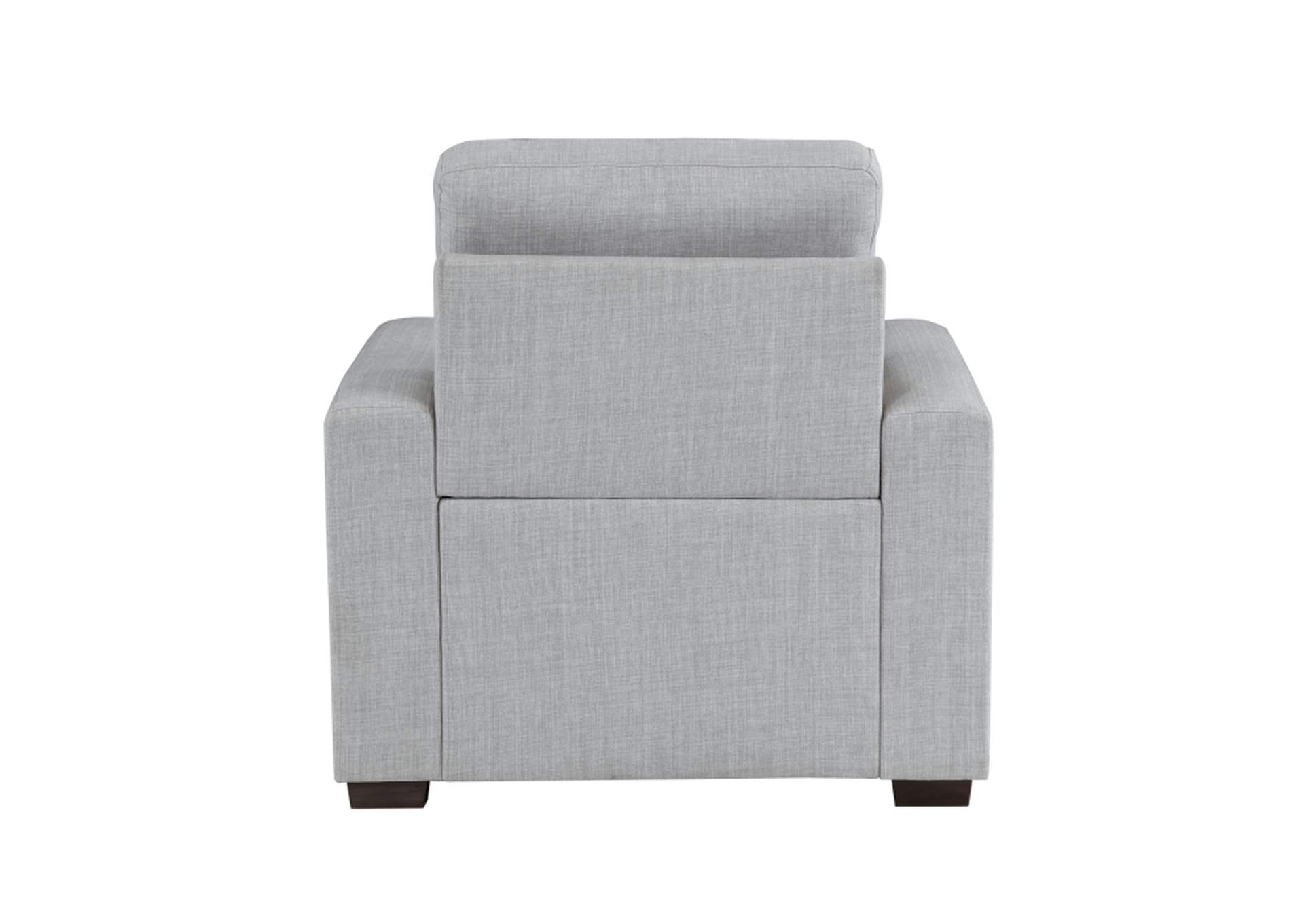 McCafferty Chair with Pull-out Ottoman,Homelegance