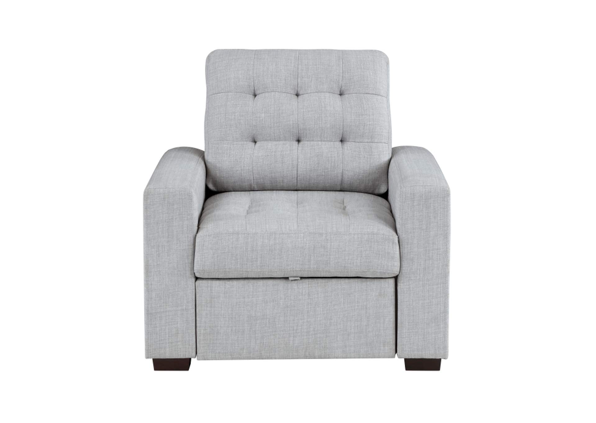 McCafferty Chair with Pull-out Ottoman,Homelegance
