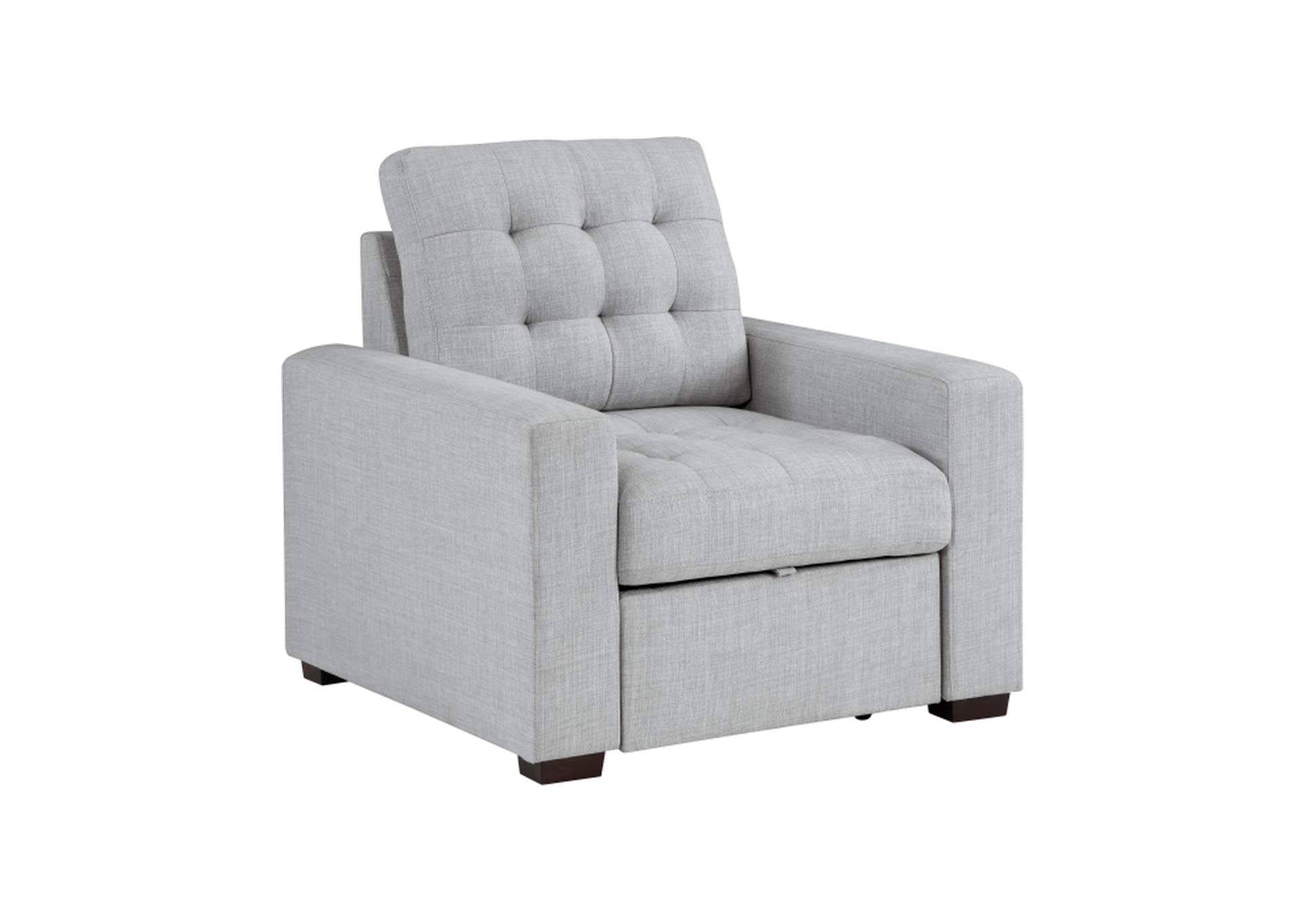 McCafferty Chair with Pull-out Ottoman,Homelegance
