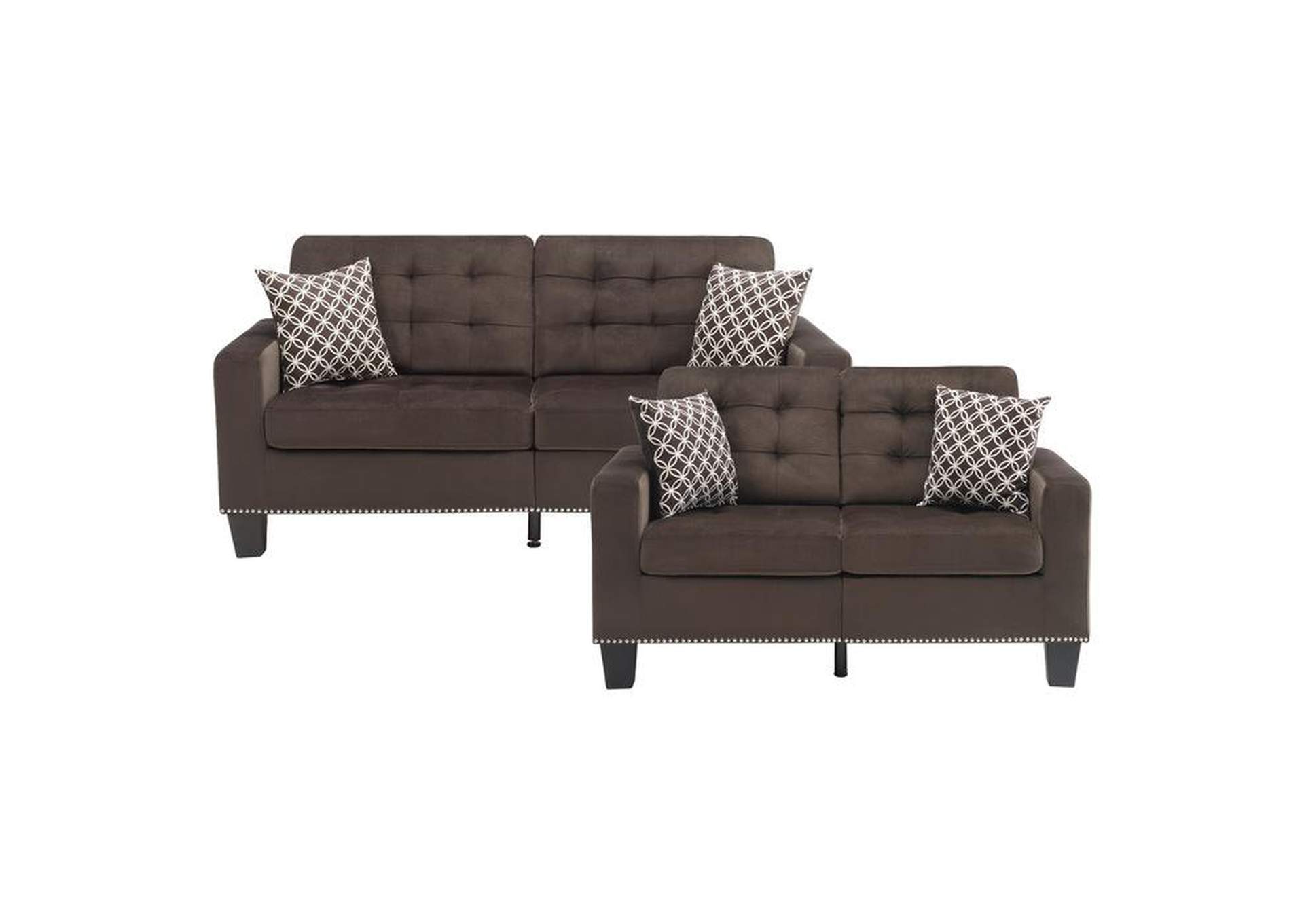 Lantana 2 Piece Sofa Set,Homelegance