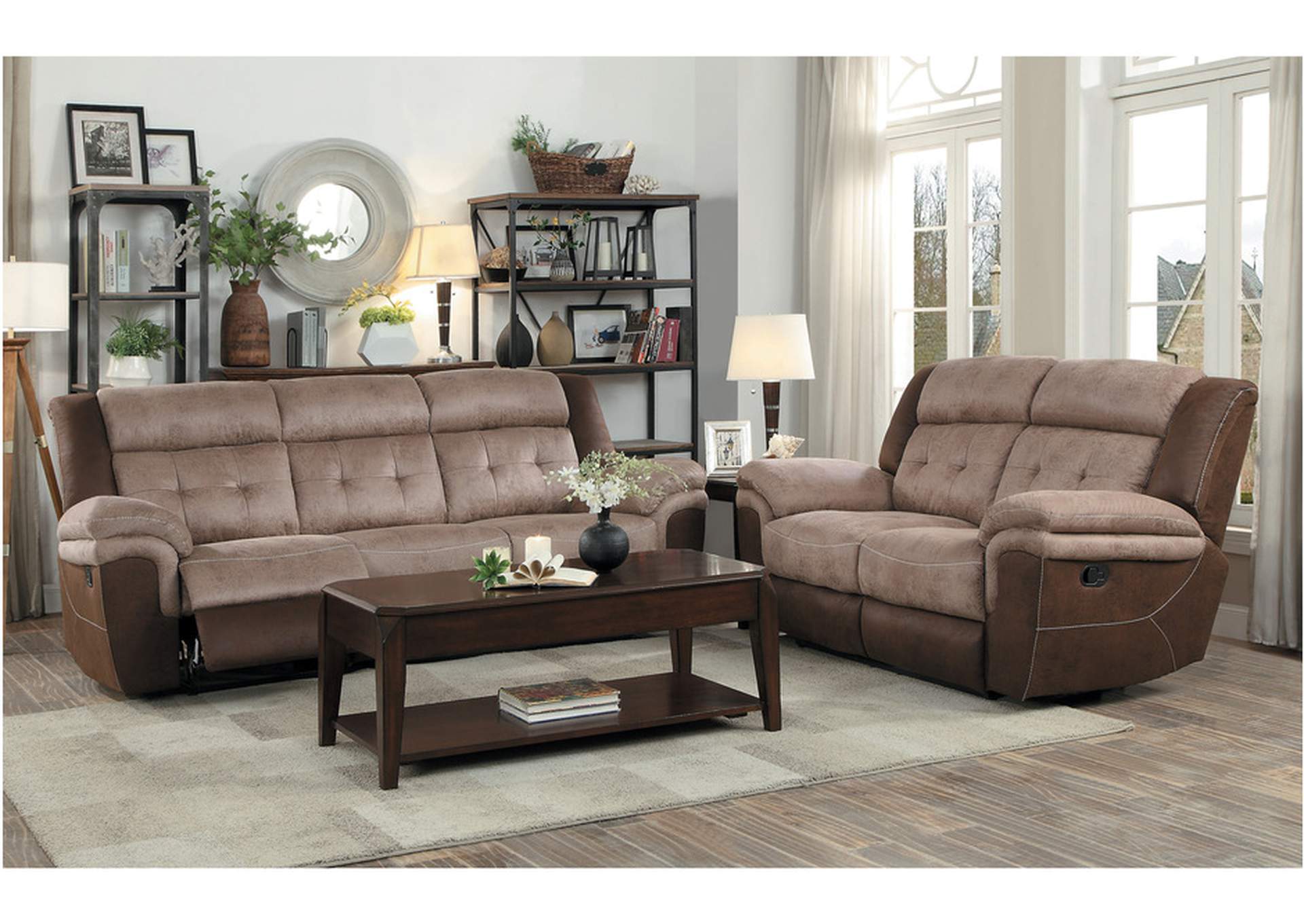 Chai 9980 Living Room Sofa Set,Homelegance