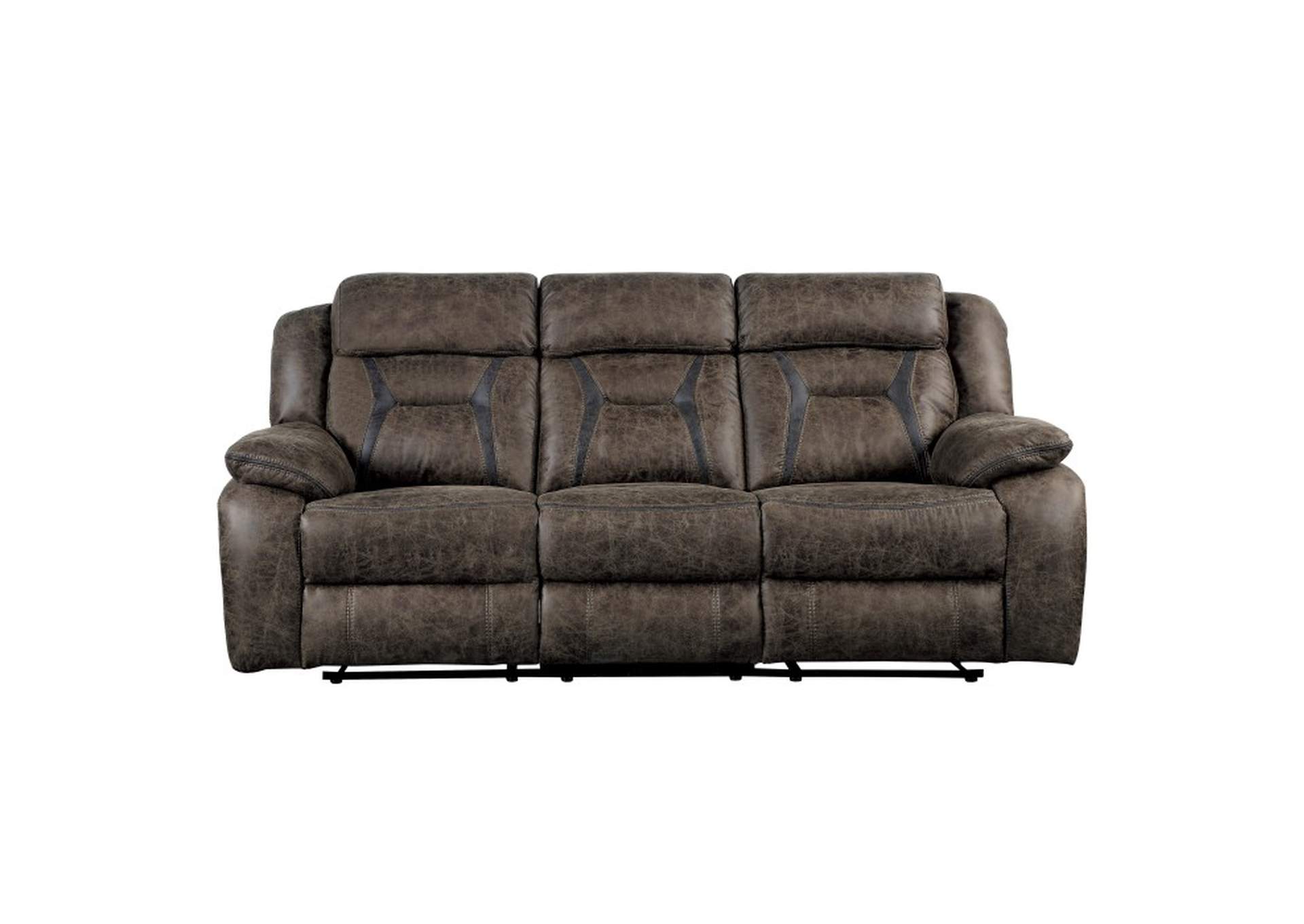 Hill Double Reclining Sofa,Homelegance