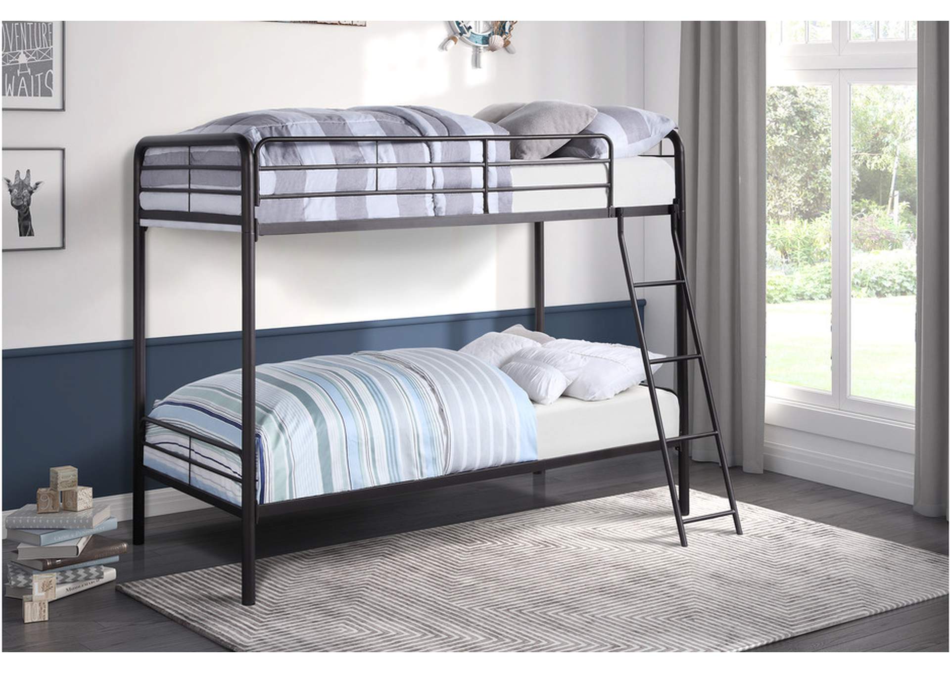 Lunar B2009 Youth Bedroom Set,Homelegance