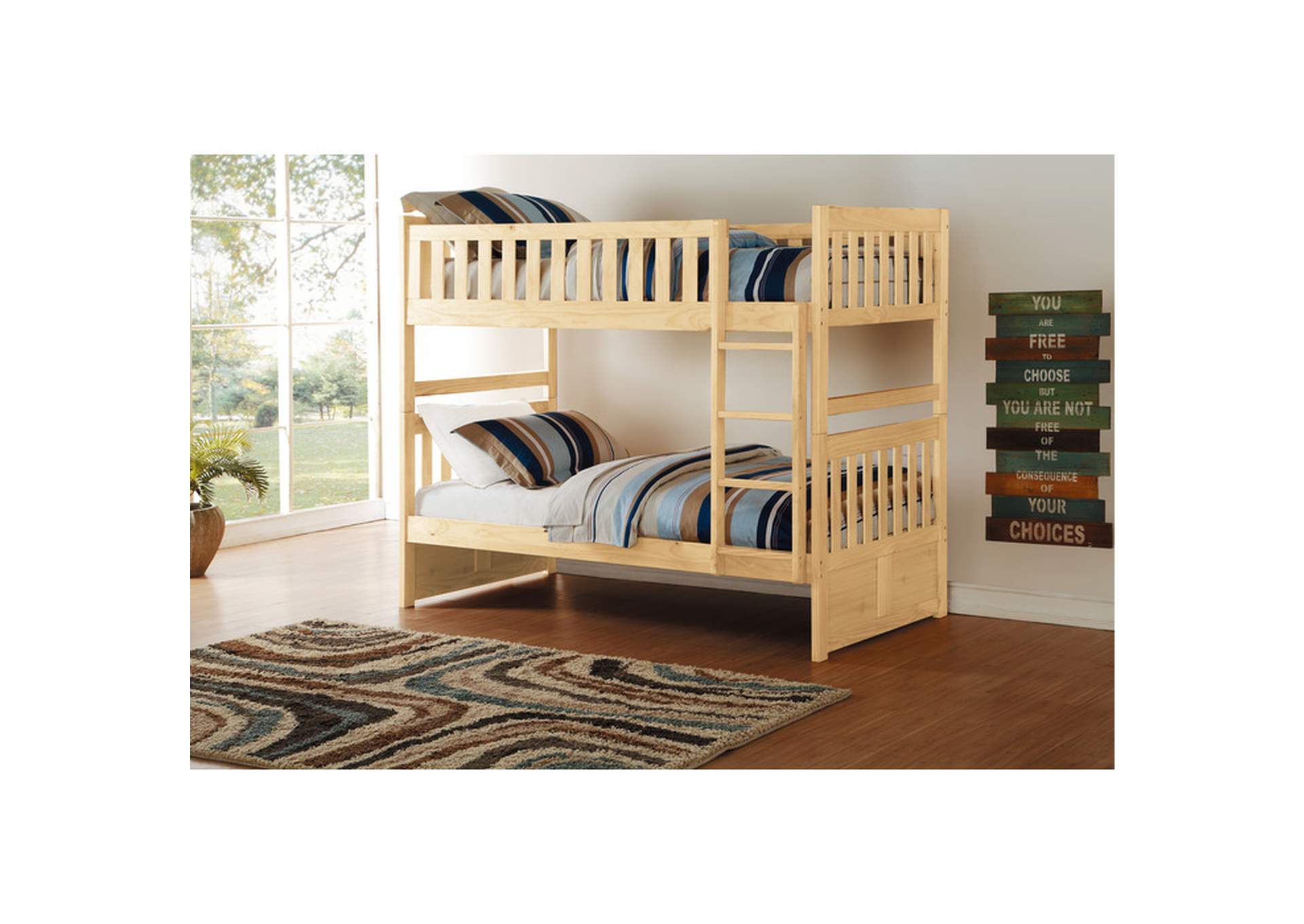 Bartly B2043 Youth Bedroom Set,Homelegance