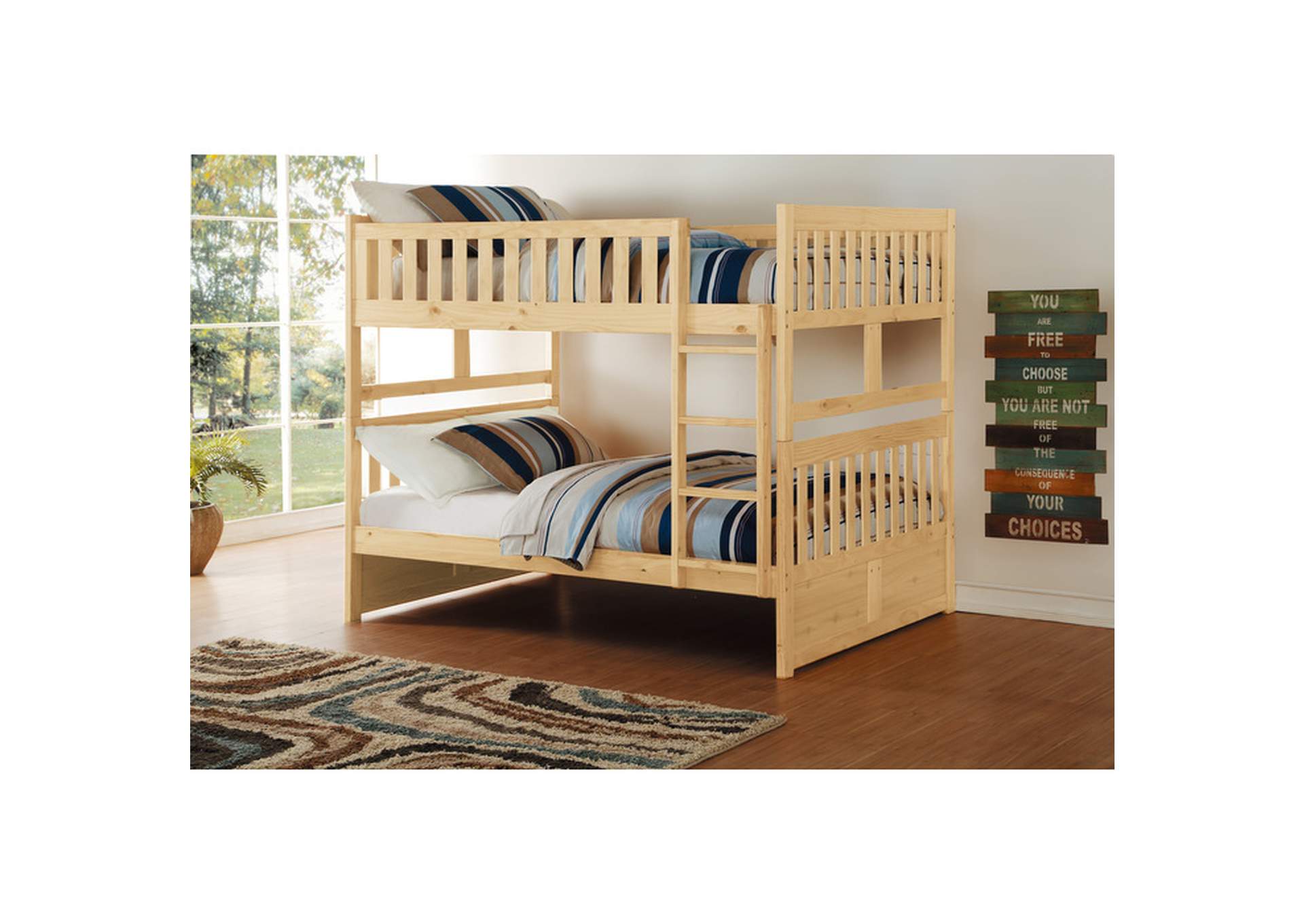 Bartly B2043Ff Youth Bedroom Set,Homelegance