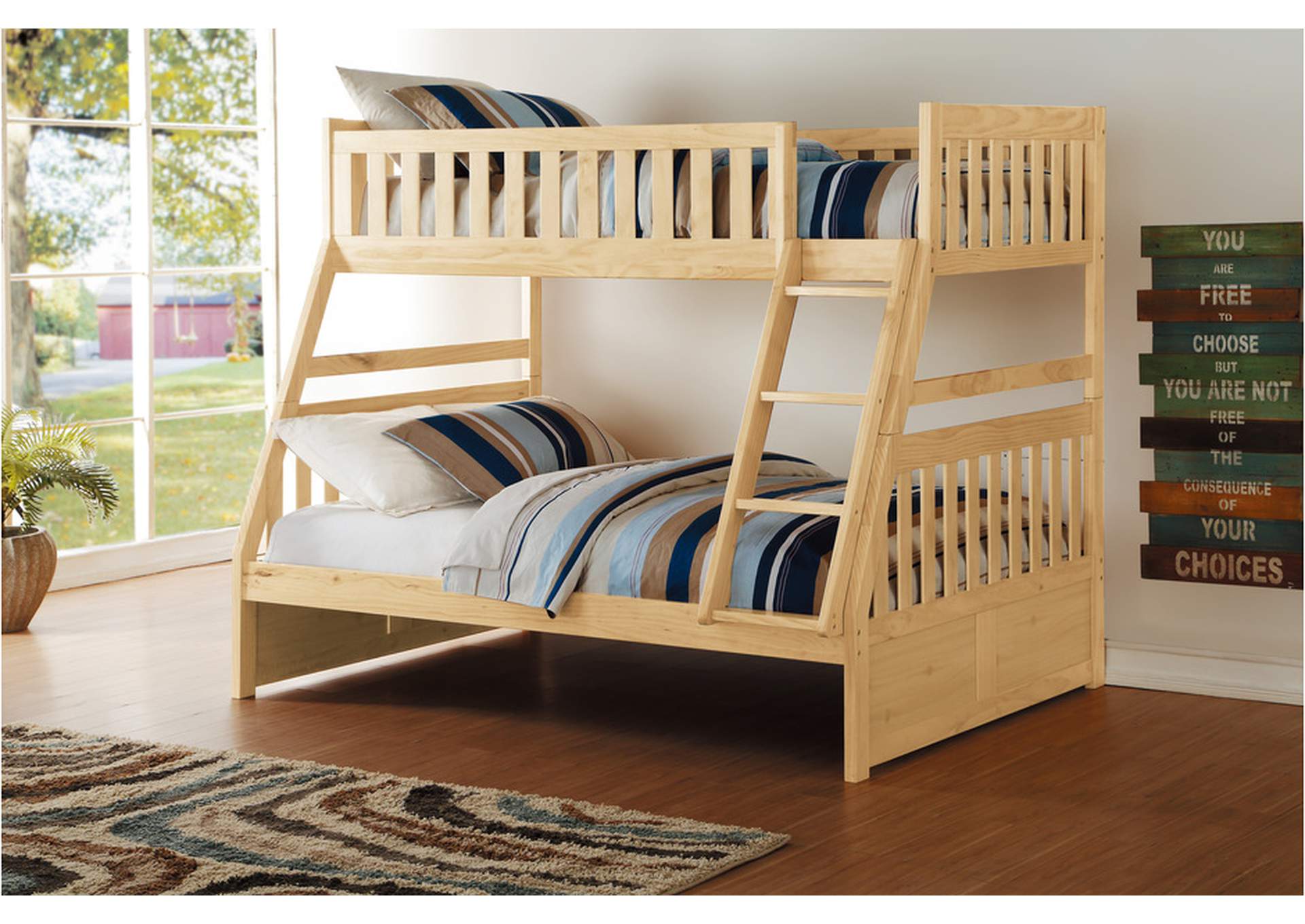 Bartly B2043Tf Youth Bedroom Set,Homelegance