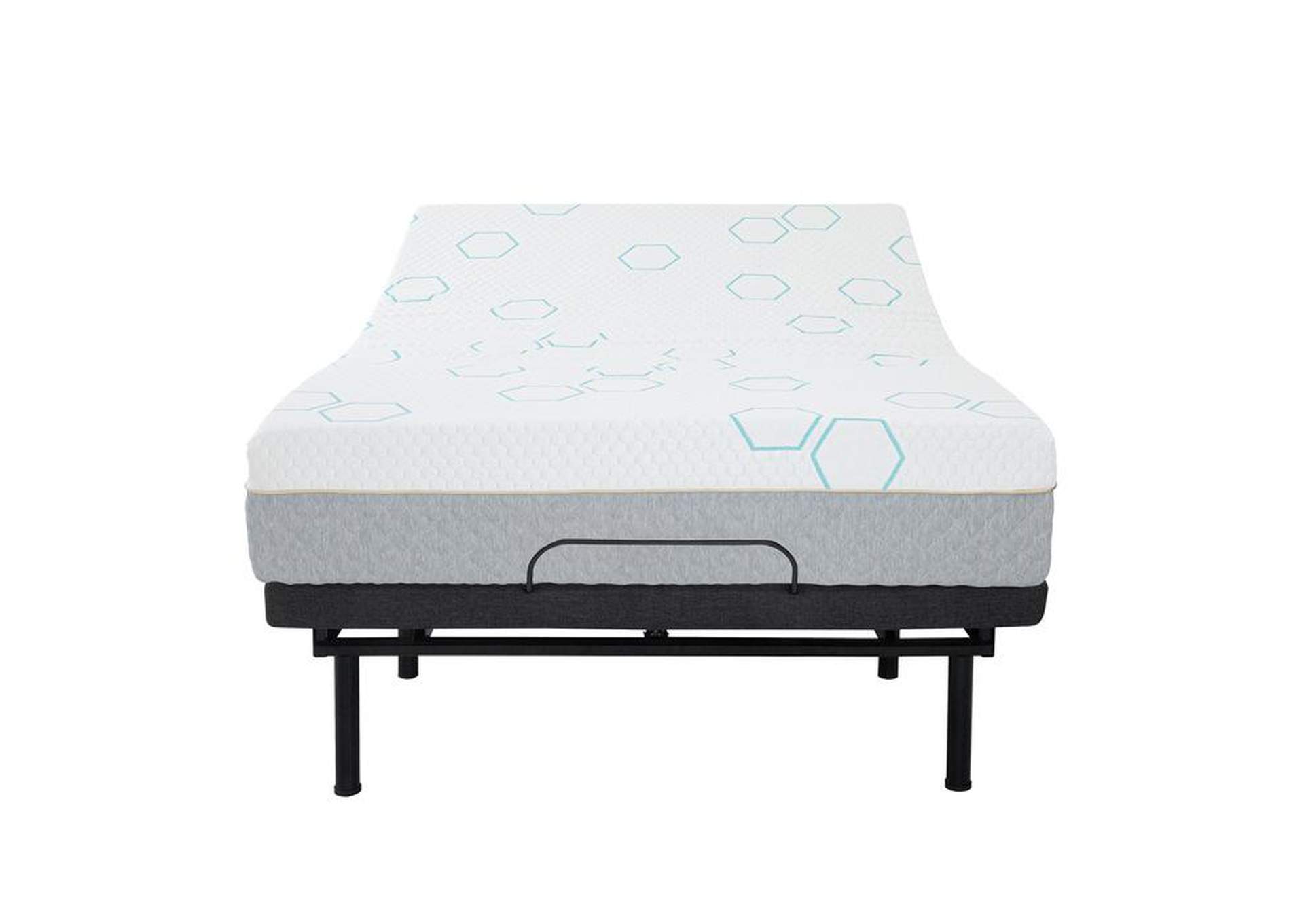 Lyra 10" Twin XL Copper-Infused Memory Foam Mattress,Homelegance