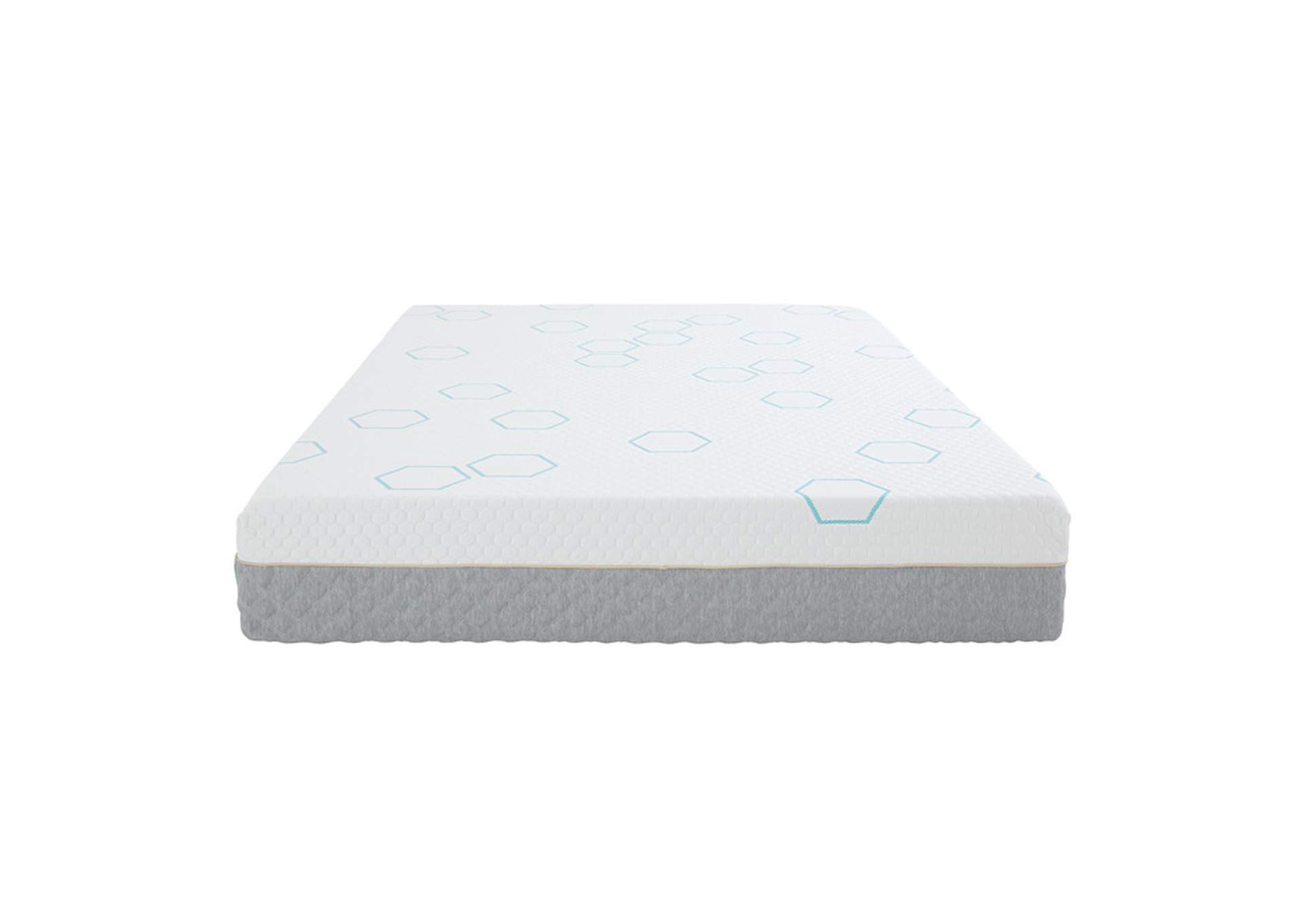 Lyra 10" California King Copper-Infused Memory Foam Mattress,Homelegance