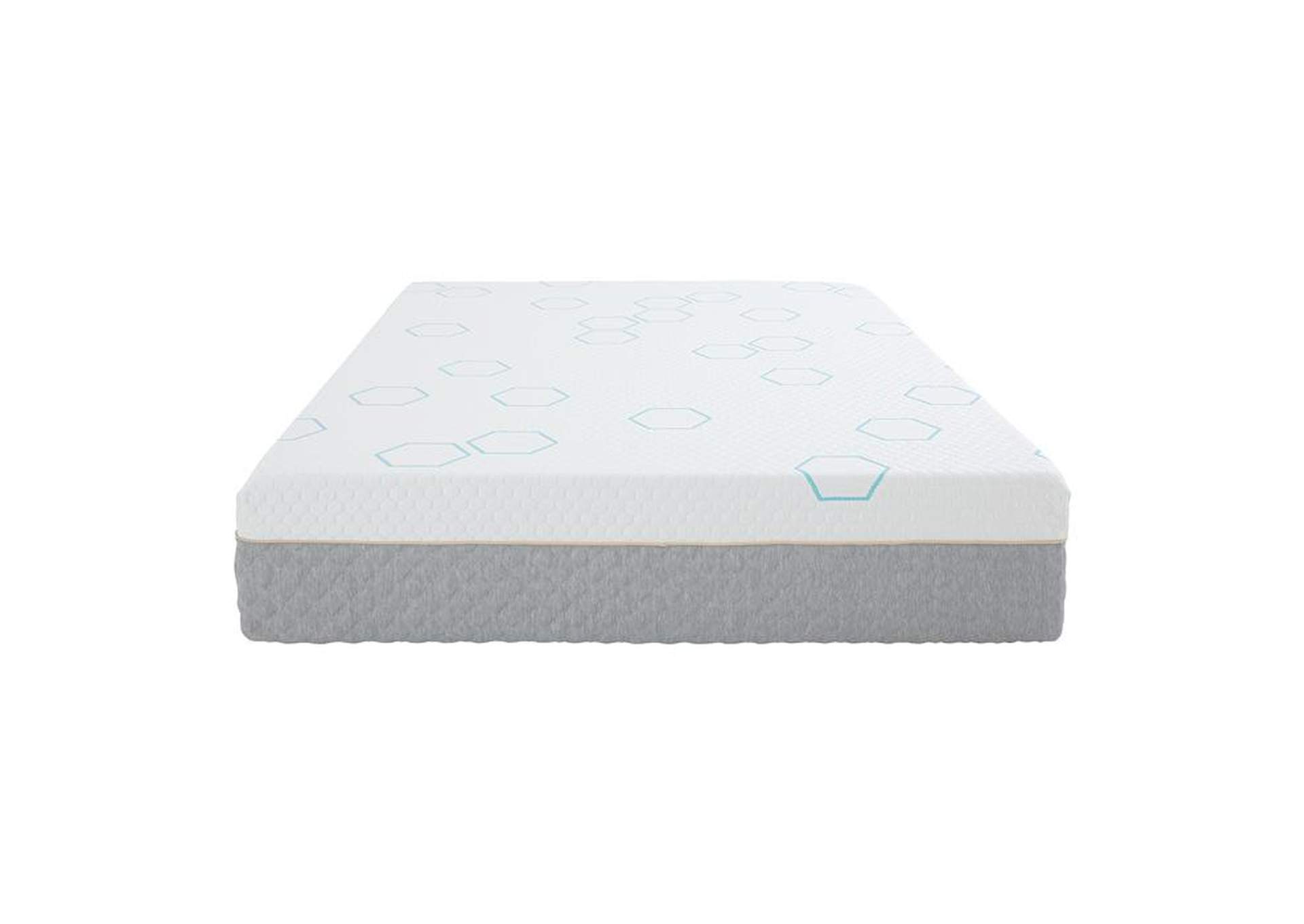 Lyra 12" Eastern King Copper-Infused Memory Foam Mattress,Homelegance