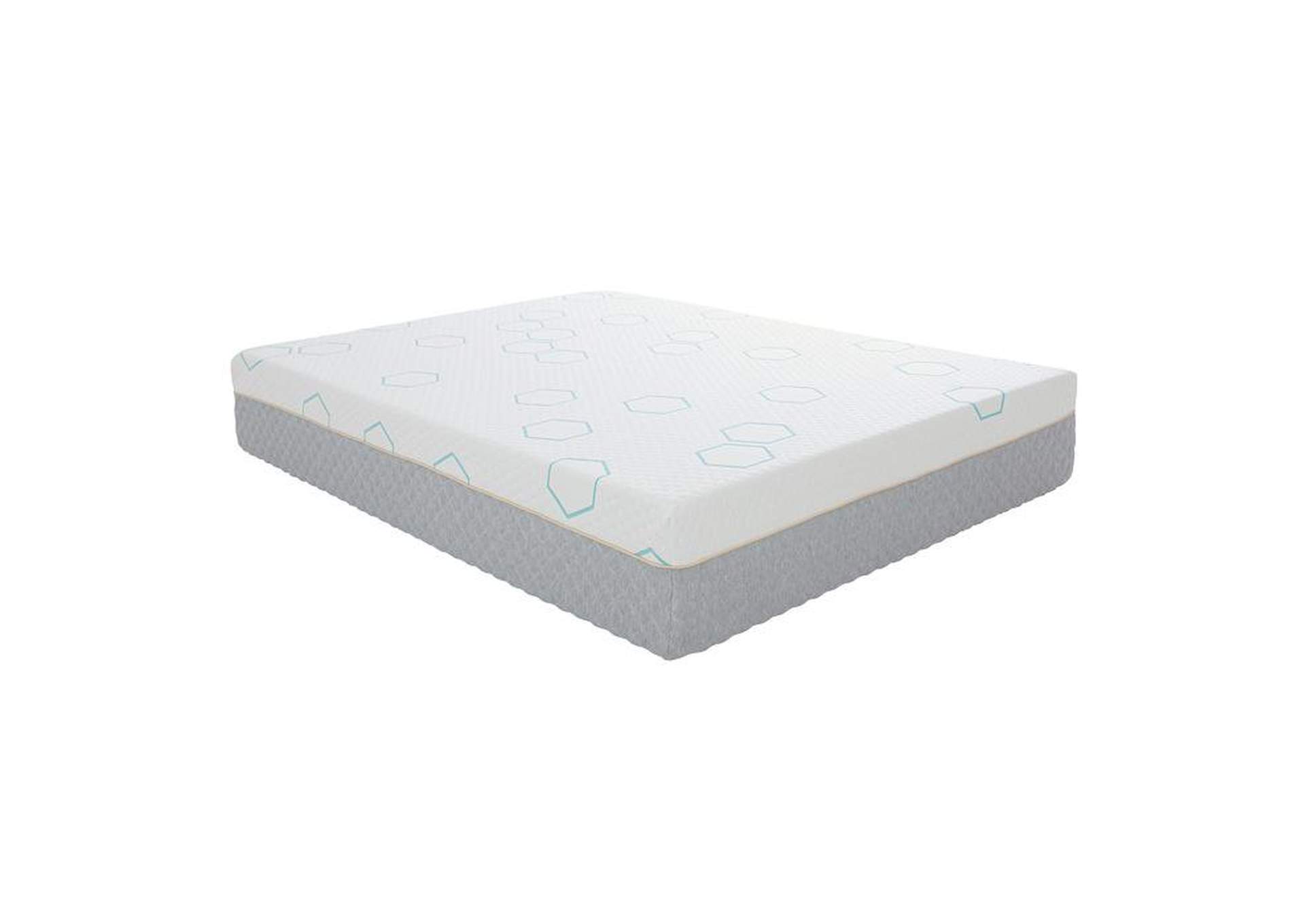 Lyra 12" Eastern King Copper-Infused Memory Foam Mattress,Homelegance