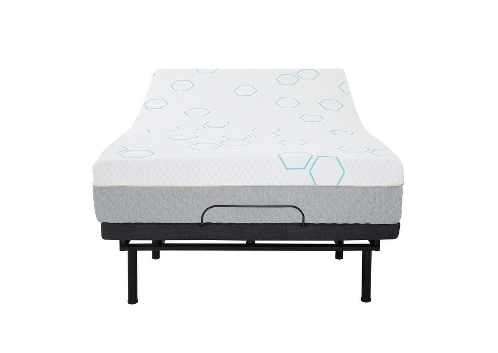 Lyra 12" Twin XL Copper-Infused Memory Foam Mattress,Homelegance