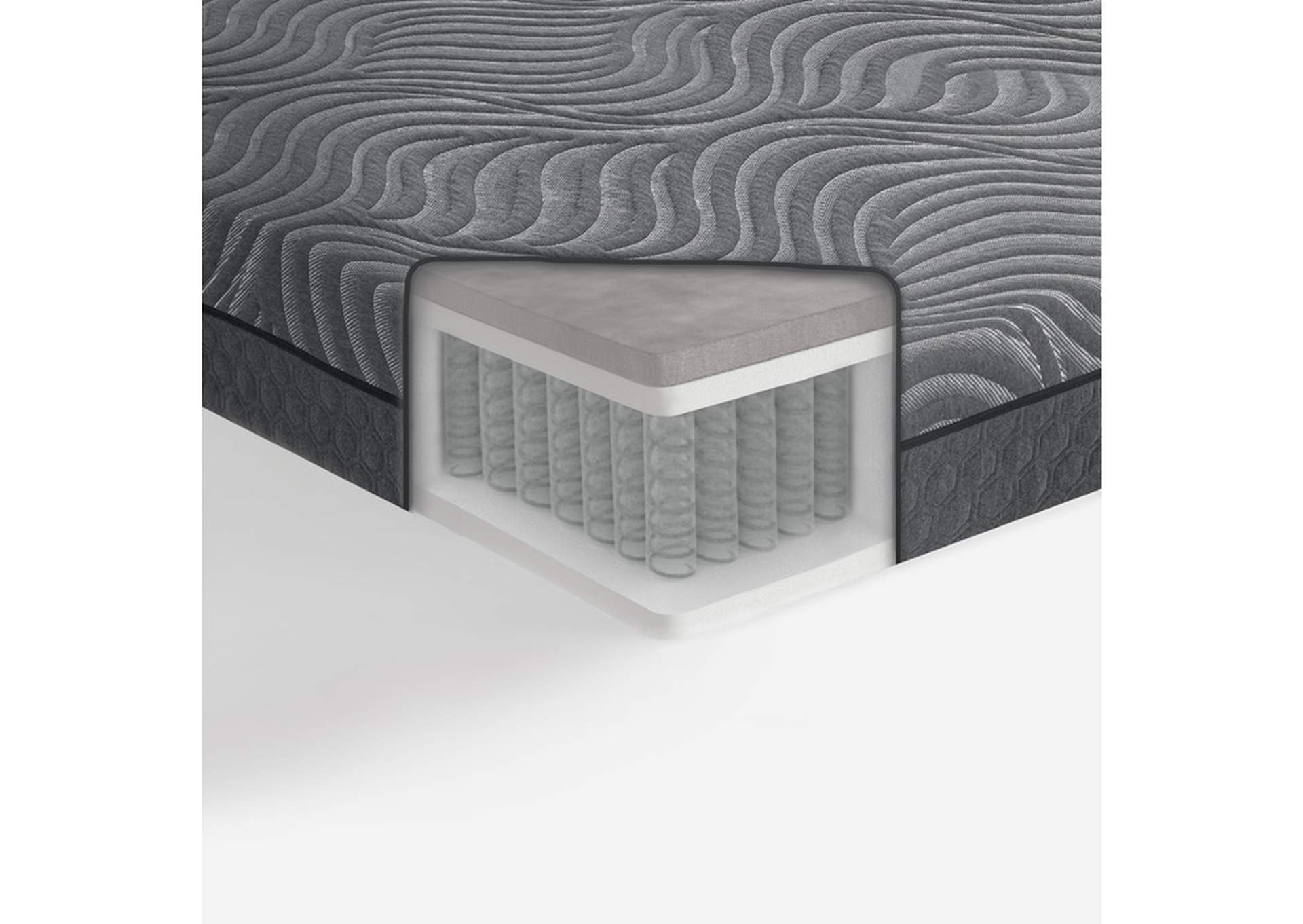 Taurus 8" Queen Copper-Infused Memory Foam Hybrid Mattress,Homelegance