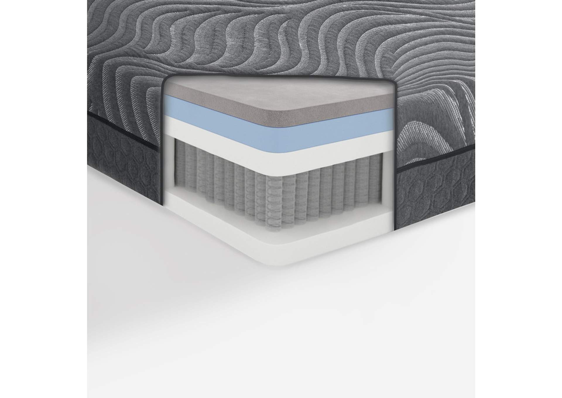 Taurus 14" Queen Copper-Infused Memory Foam Hybrid Mattress,Homelegance