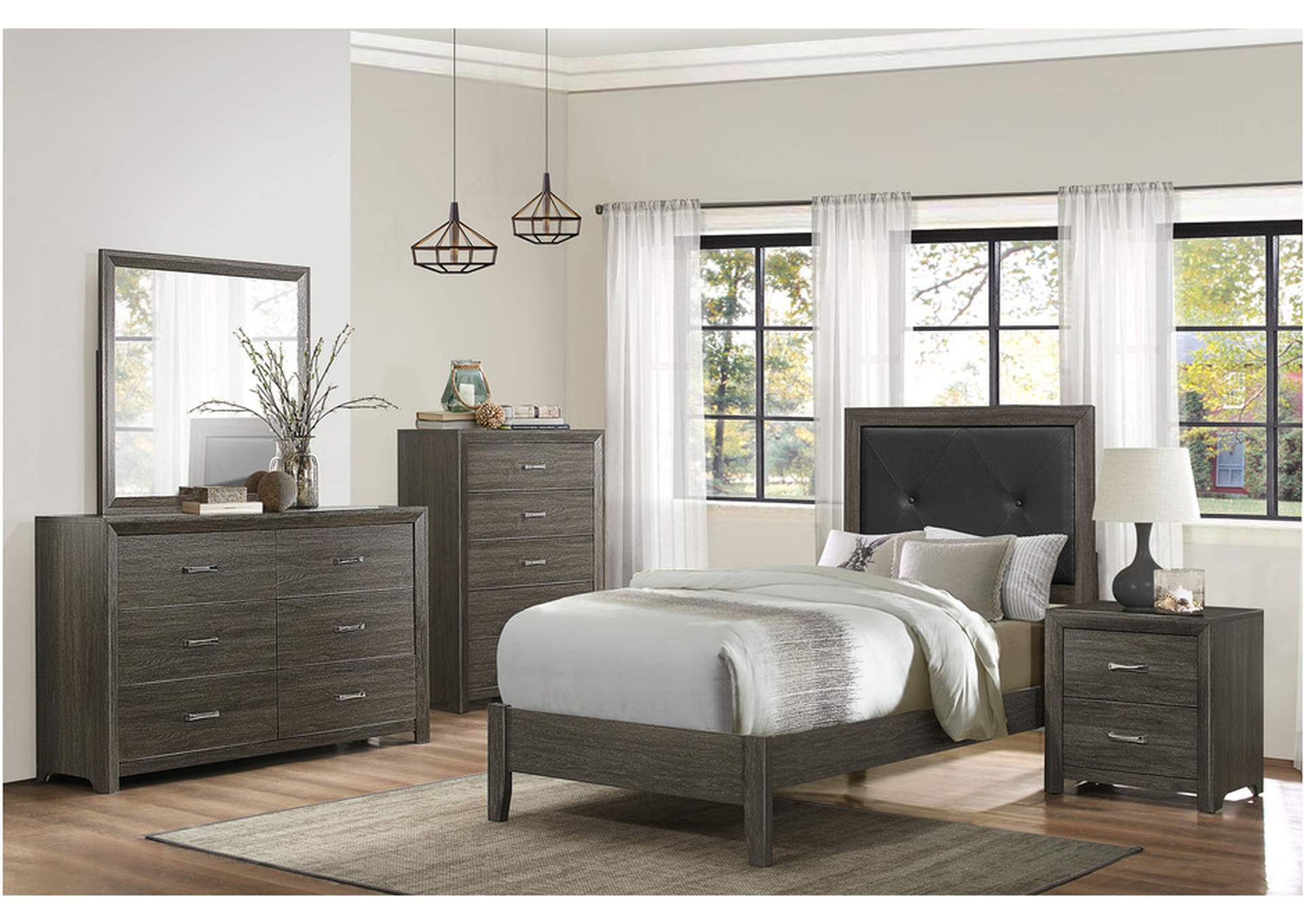 Edina 2145Tnp Youth Bedroom Set,Homelegance