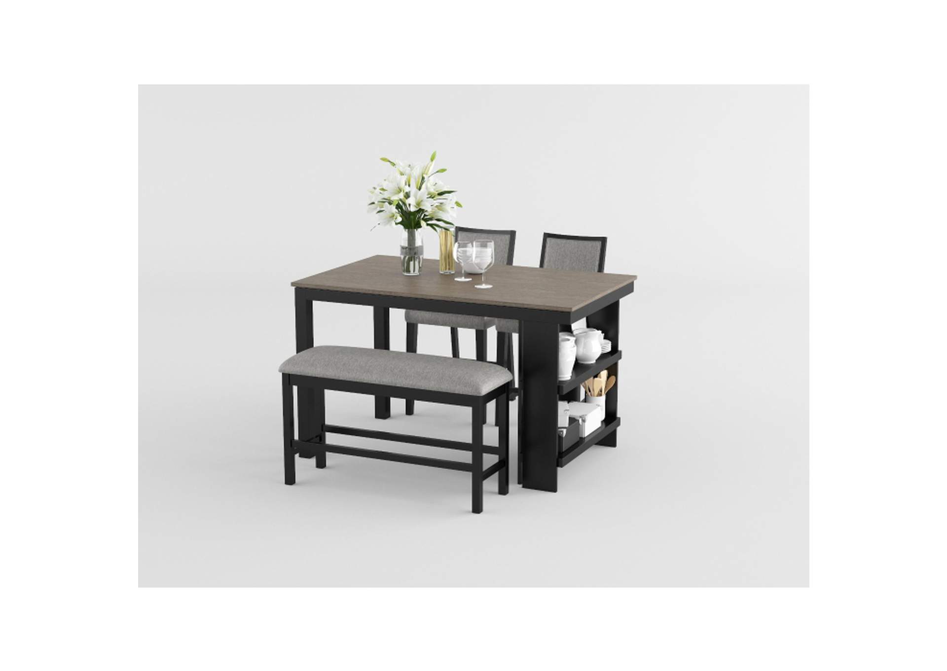 Stratus Counter Height Chair,Homelegance