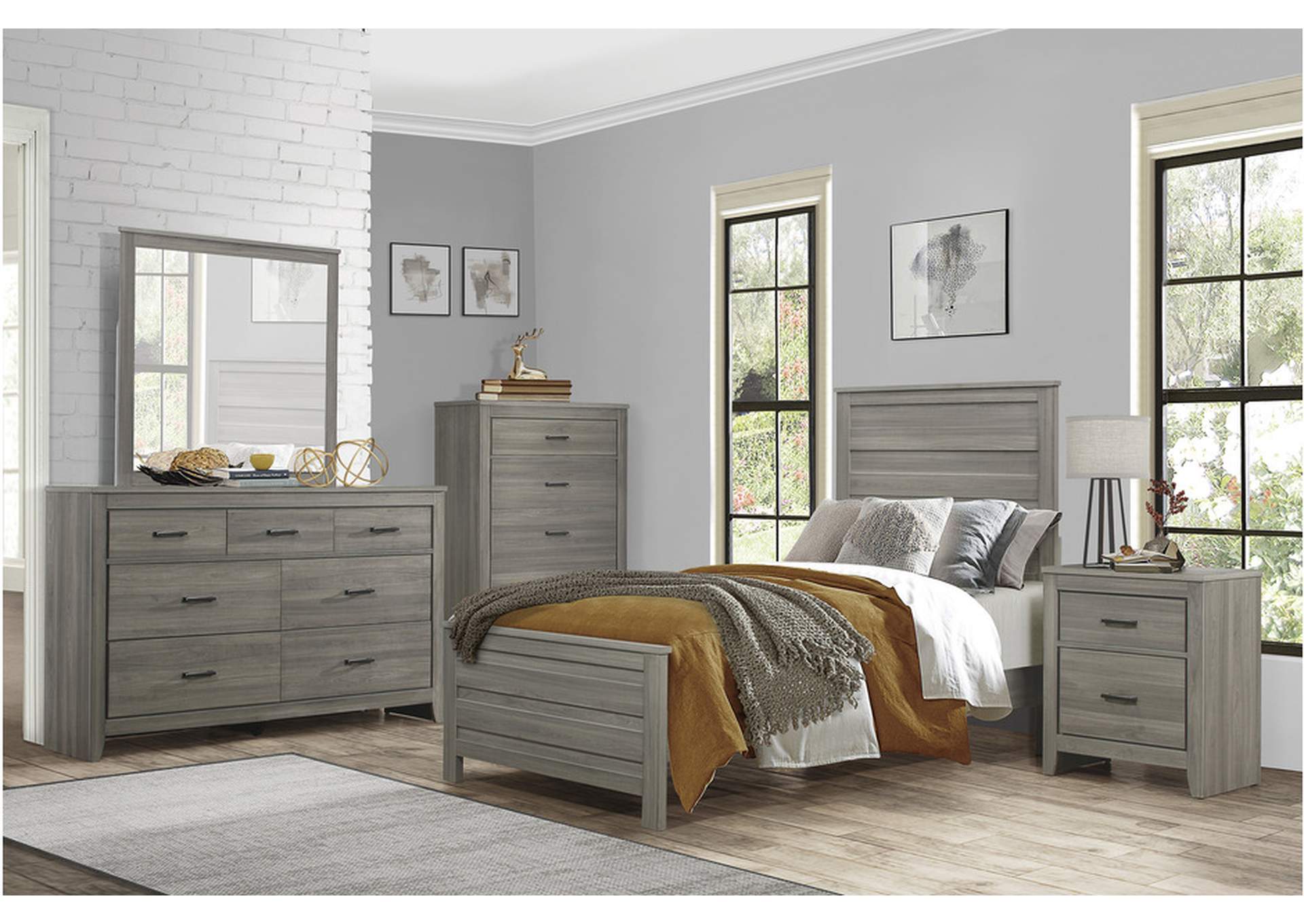 Waldorf 1902T Youth Bedroom Set,Homelegance