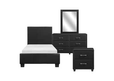 Image for Lorenzi 4 Piece Twin Bedroom Set