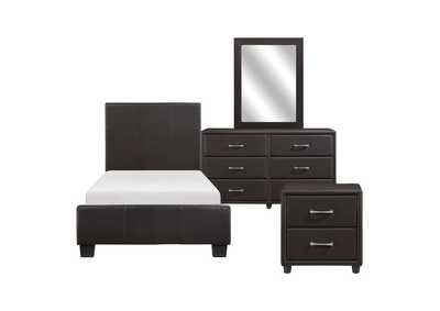 Image for Lorenzi 4 Piece Twin Bedroom Set