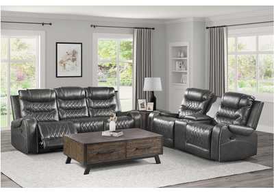 Image for Putnam Gray 9405Gy Living Room Sofa Set