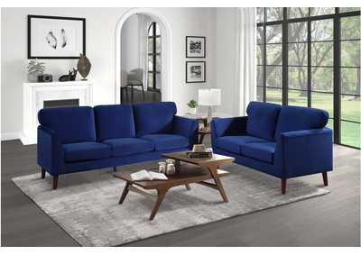 Image for Tolley Blue 9338 Living Room Sofa Set